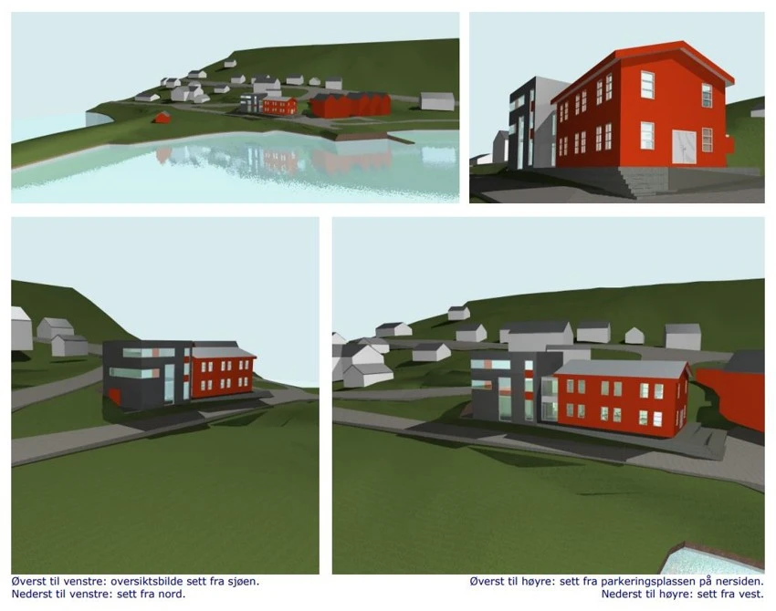 Det har tidligere blitt laget et konseptforslag for utvikling av eiendommen. Galleribilde