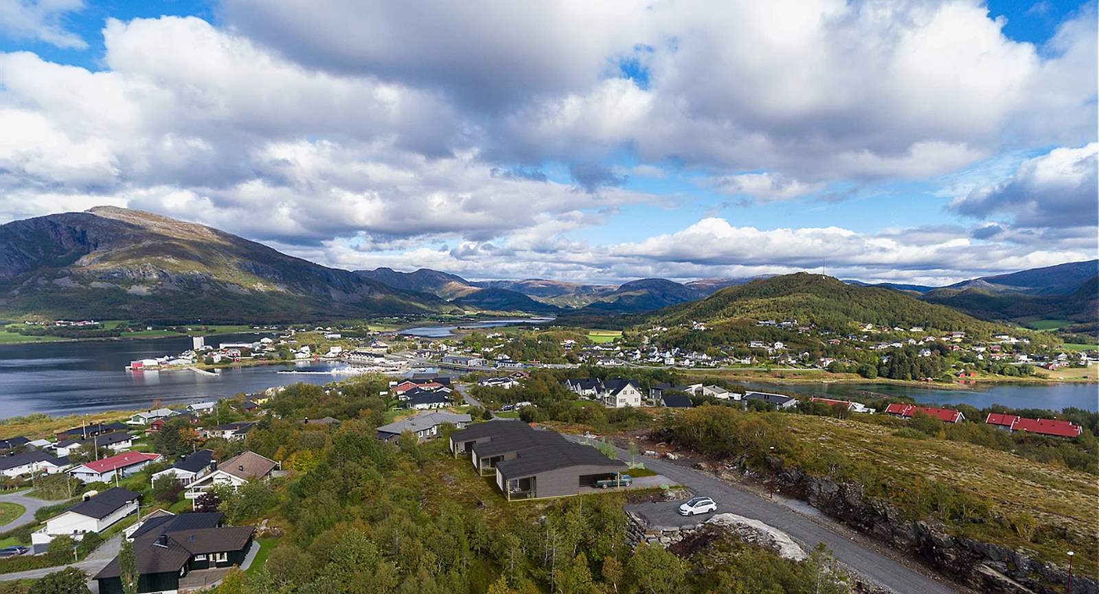 Nye Buskhammeren boligfelt Galleribilde
