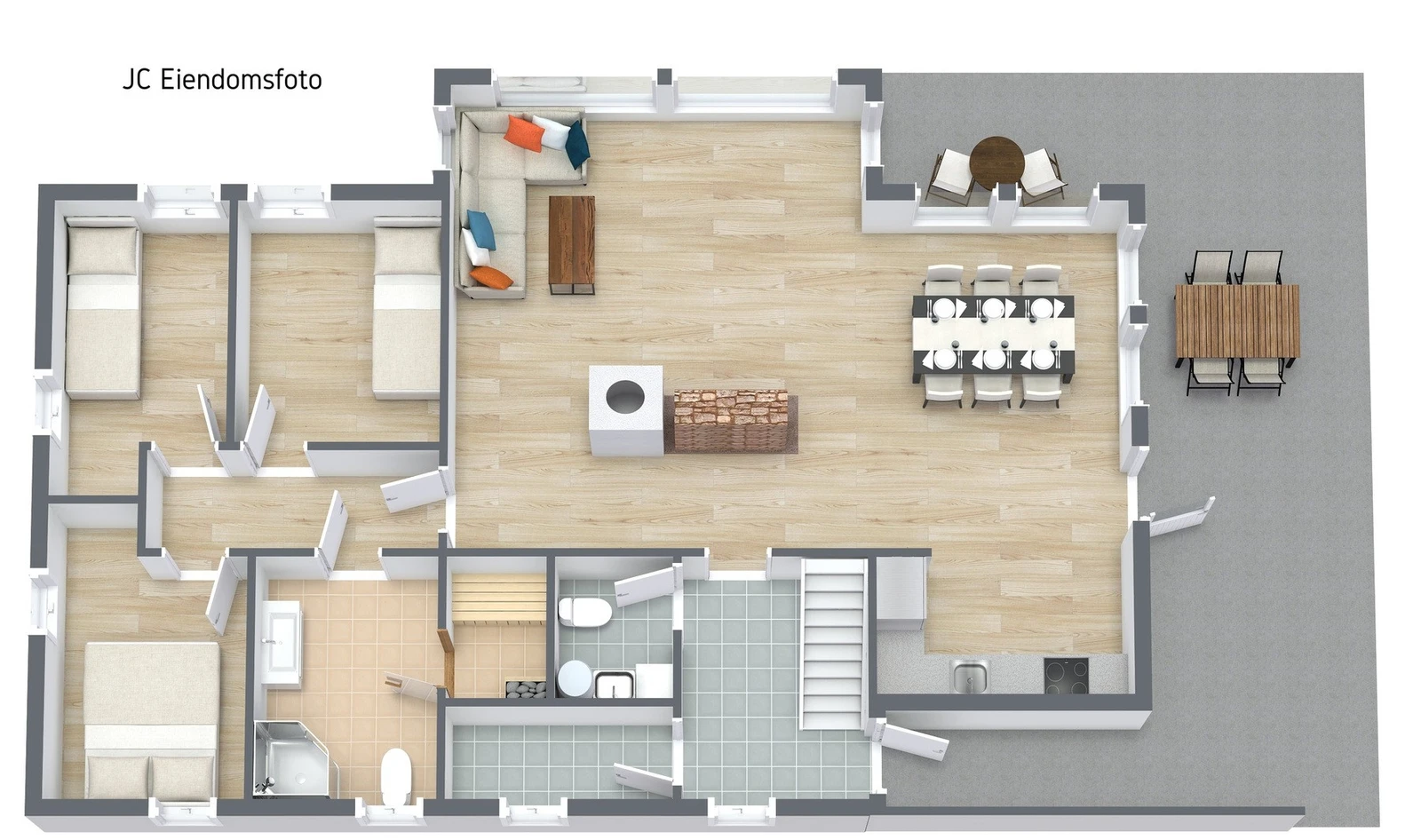 Planløsning - Velkommen inn! Galleribilde