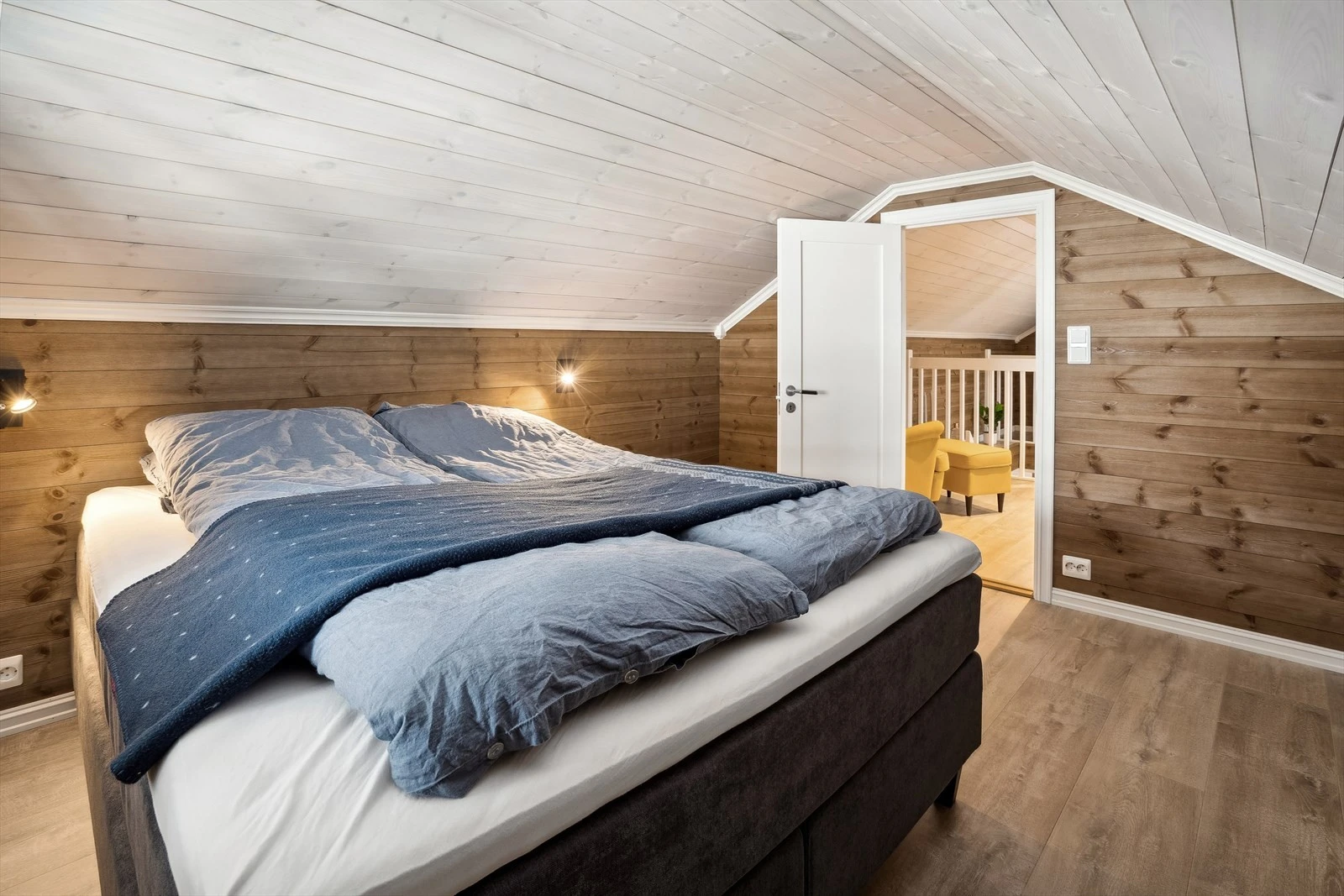 Soverom med god plass Galleribilde