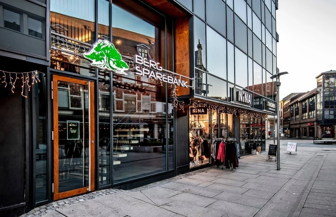 Brage Fram-gården midt i hjerte av Fredrikstad sentrum. Galleribilde