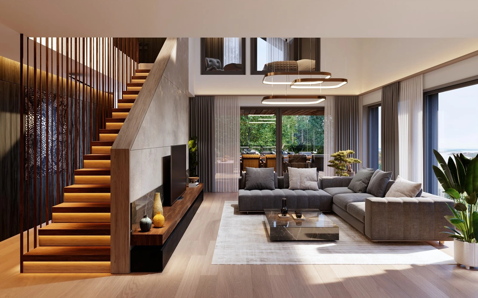 llustrasjonsbilde - Kun ment for å danne et bilde av hvordan huset på tomten kan oppleves - Avvik kan forekomme. Galleribilde