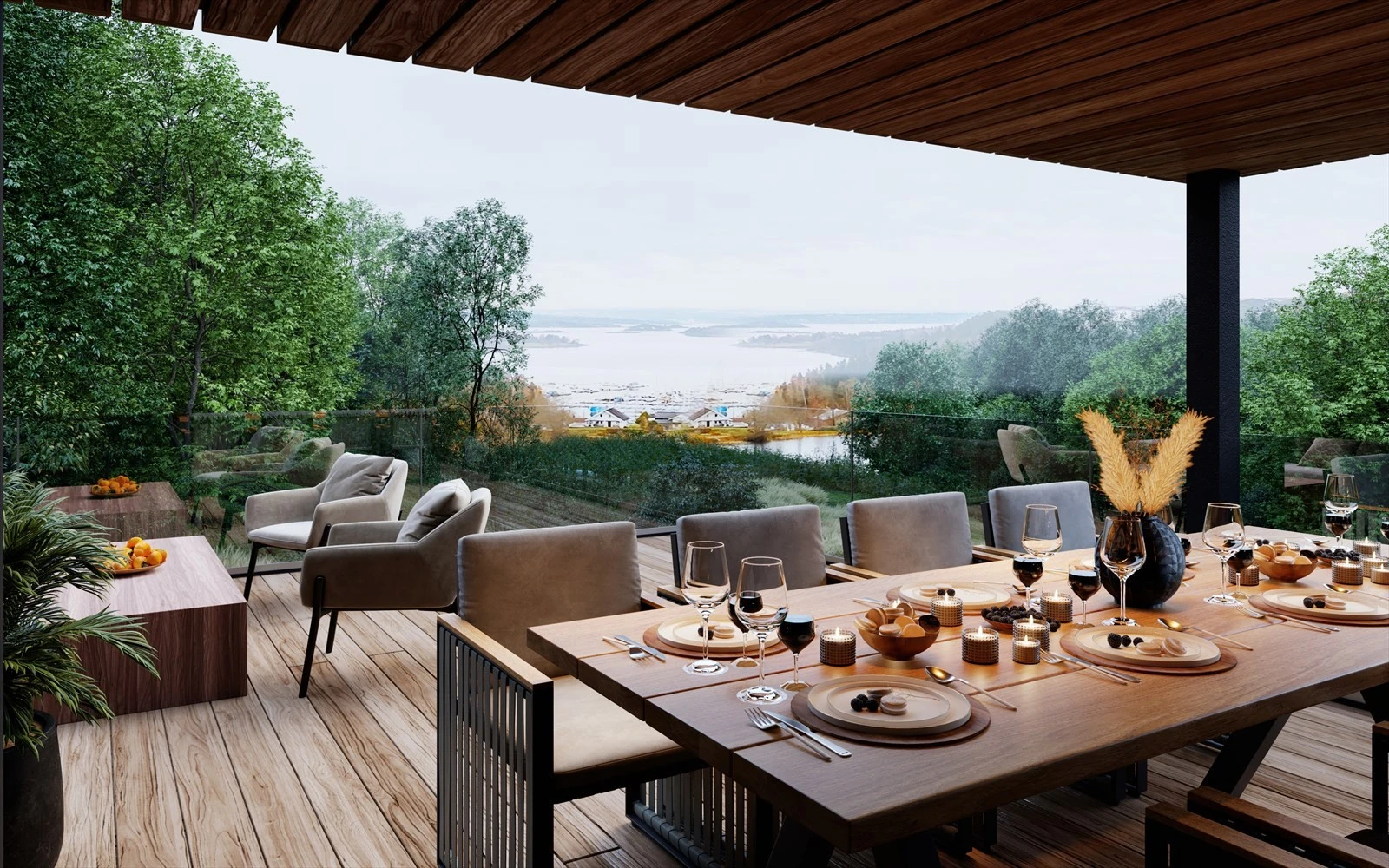 Illustrasjonsbilde - Kun ment for å danne et bilde av hvordan huset på tomten kan oppleves - Avvik kan forekomme Galleribilde