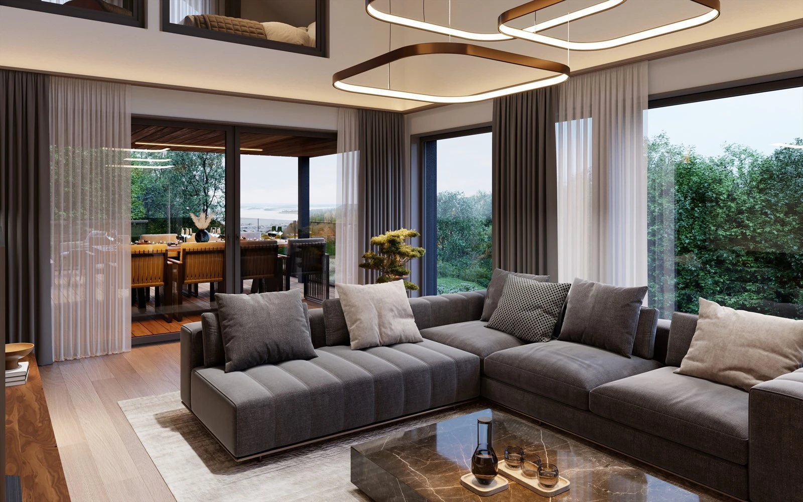 llustrasjonsbilde - Kun ment for å danne et bilde av hvordan huset på tomten kan oppleves - Avvik kan forekomme. Galleribilde