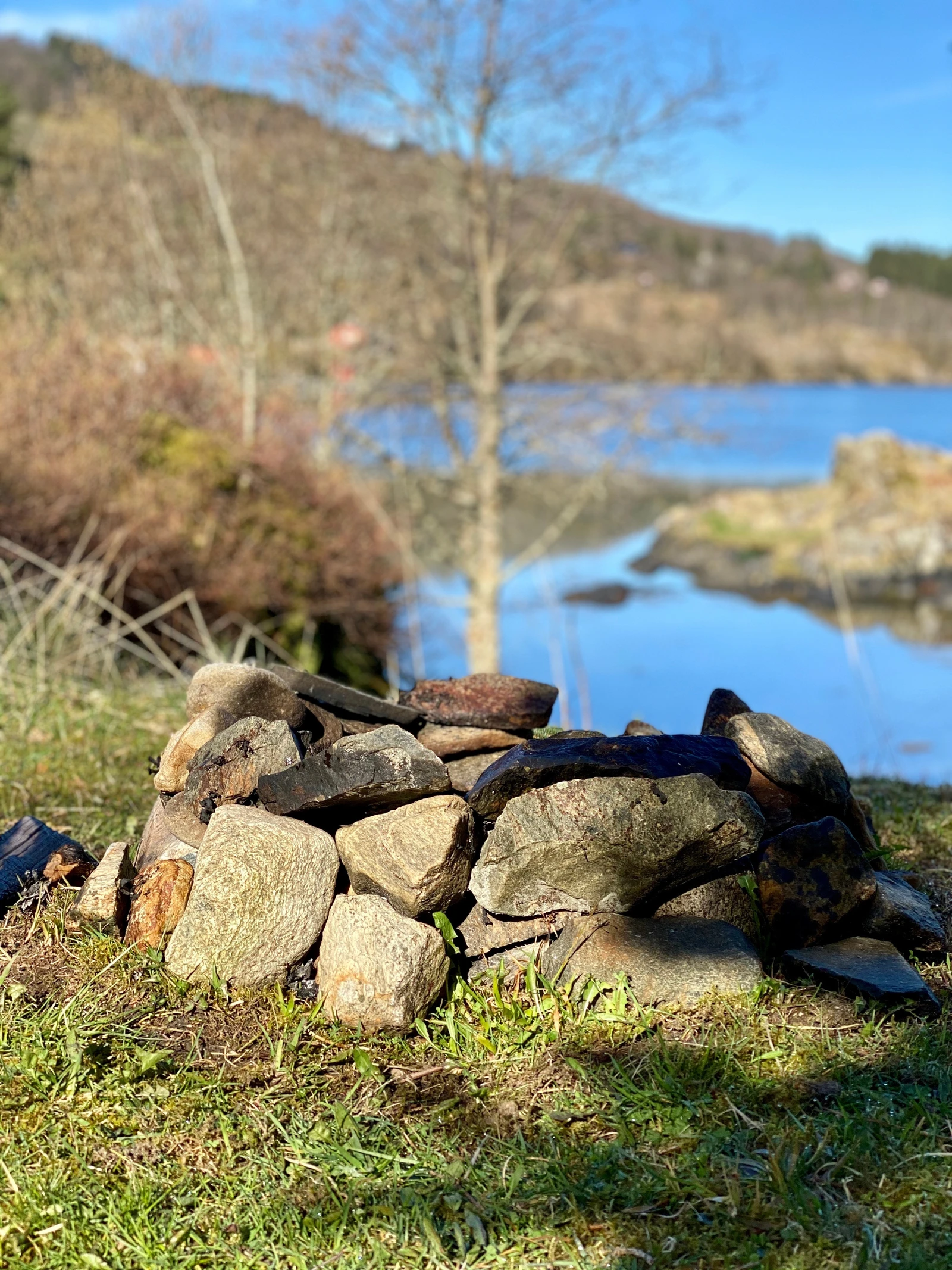 Bålplass på Fisketangen Galleribilde