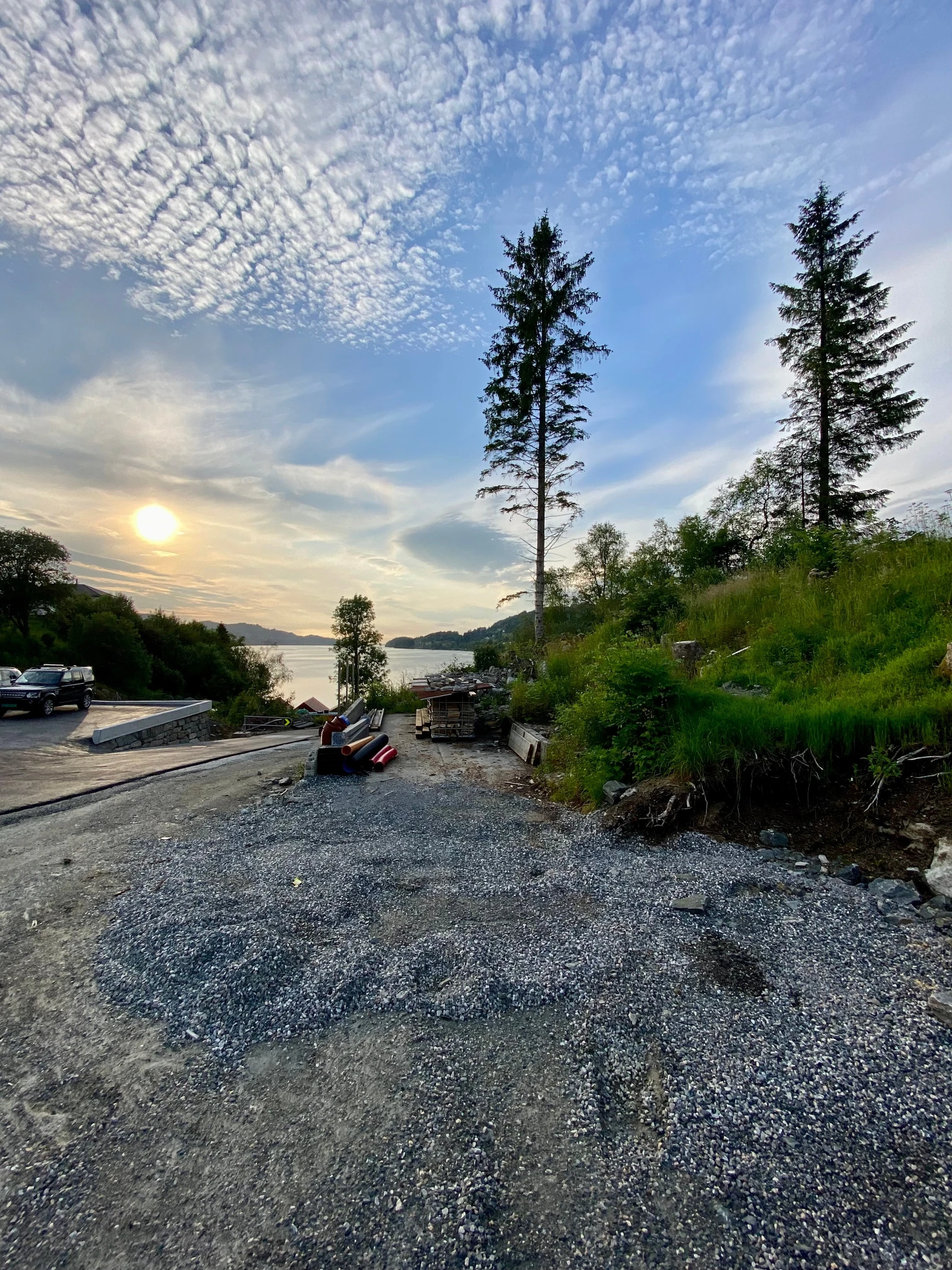 Bilde fra snuplass ved tomt 14. Galleribilde