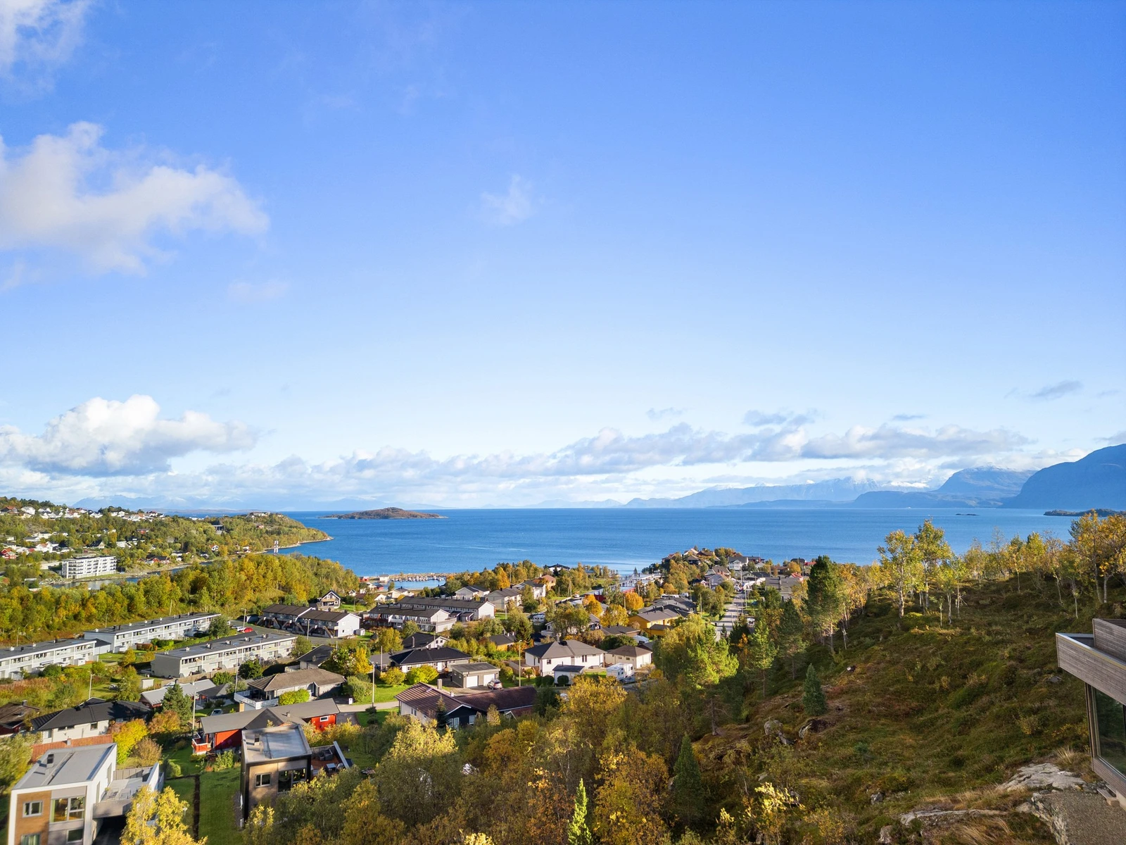 Utsikt fra tomt Mølnåsen 49 Galleribilde