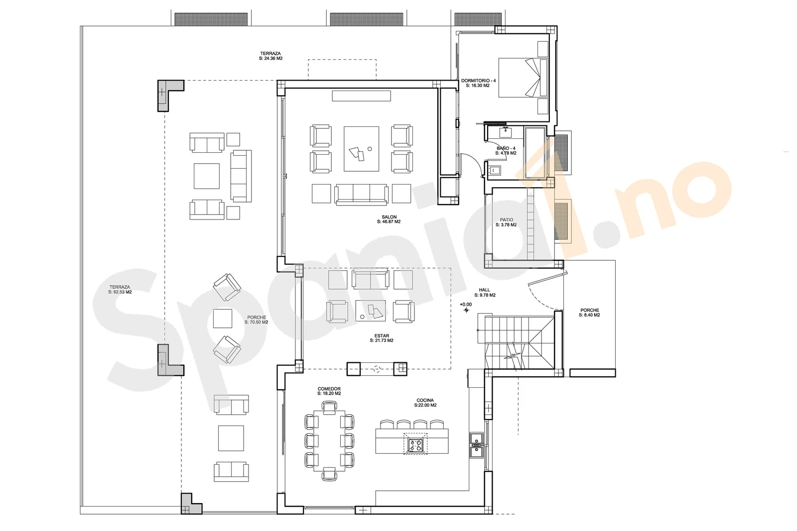 Plantegning hovedplan Galleribilde