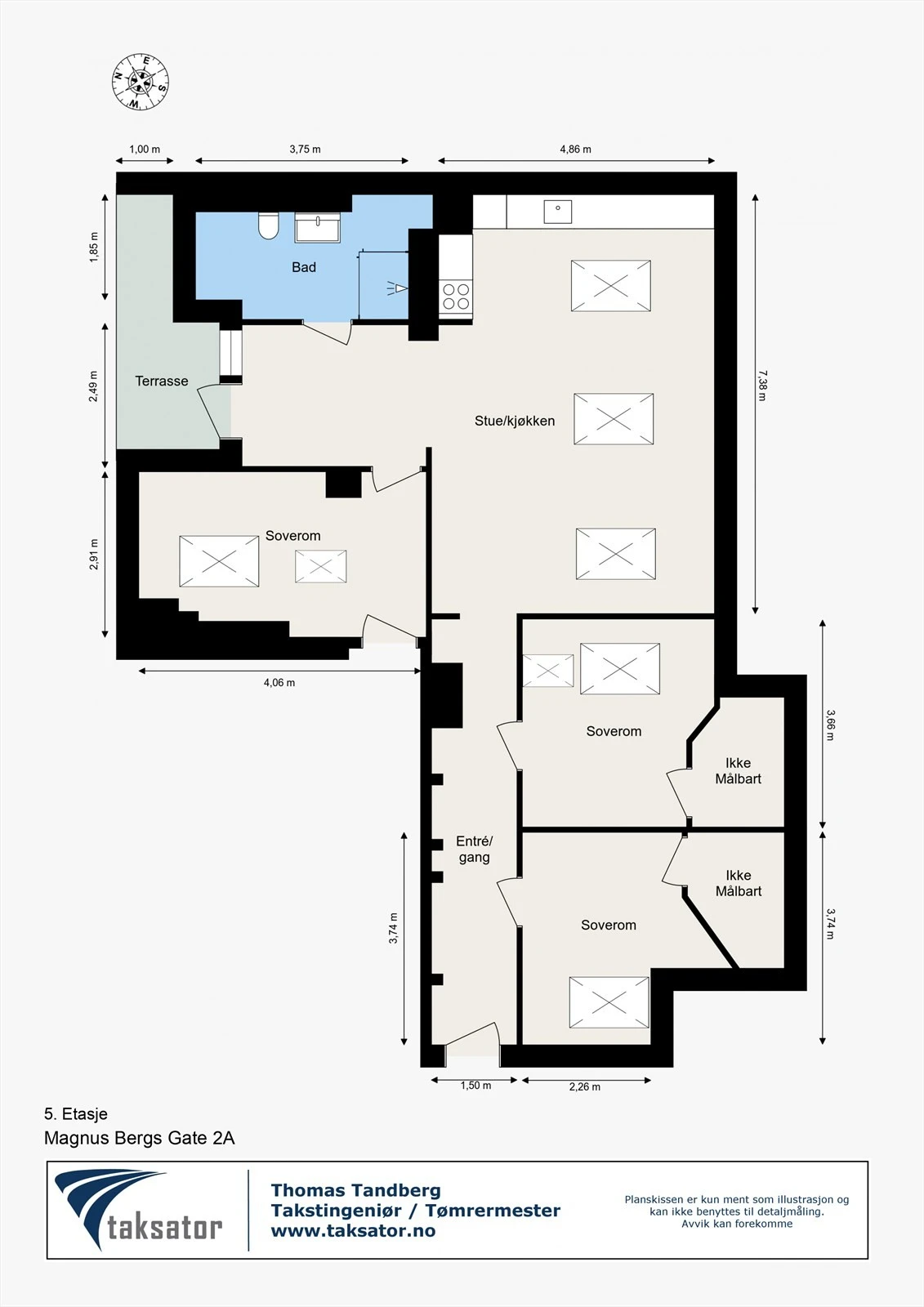 Plantegning. Galleribilde