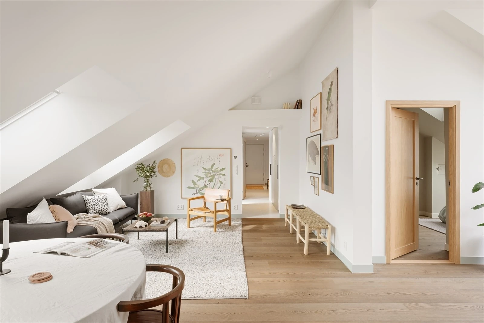 Leiligheten har en utrolig fin planløsning med hele 3 soverom. Galleribilde