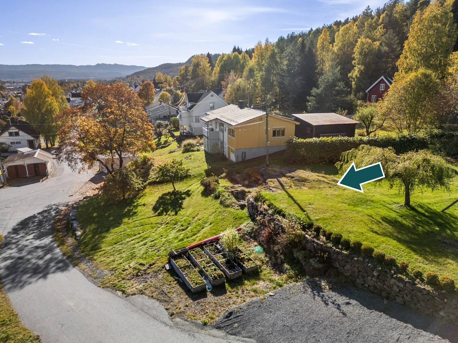 Et etablert og hyggelig nabolag. Galleribilde