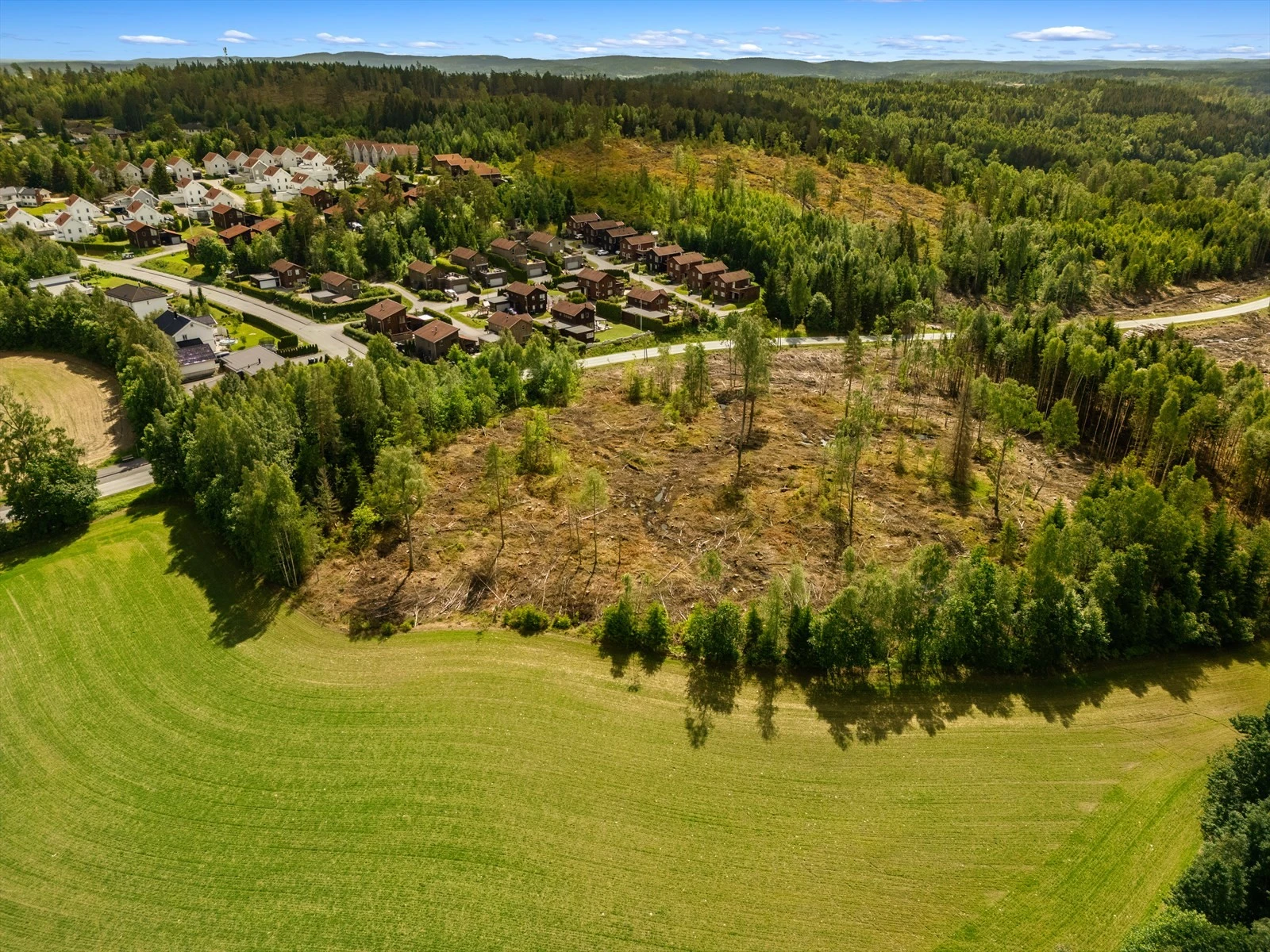 Dronefoto Galleribilde