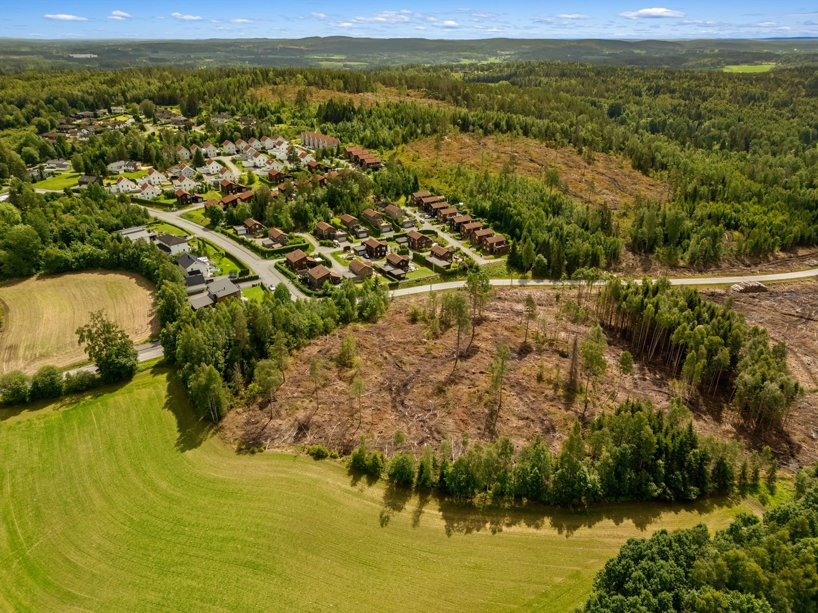 Dronefoto Galleribilde