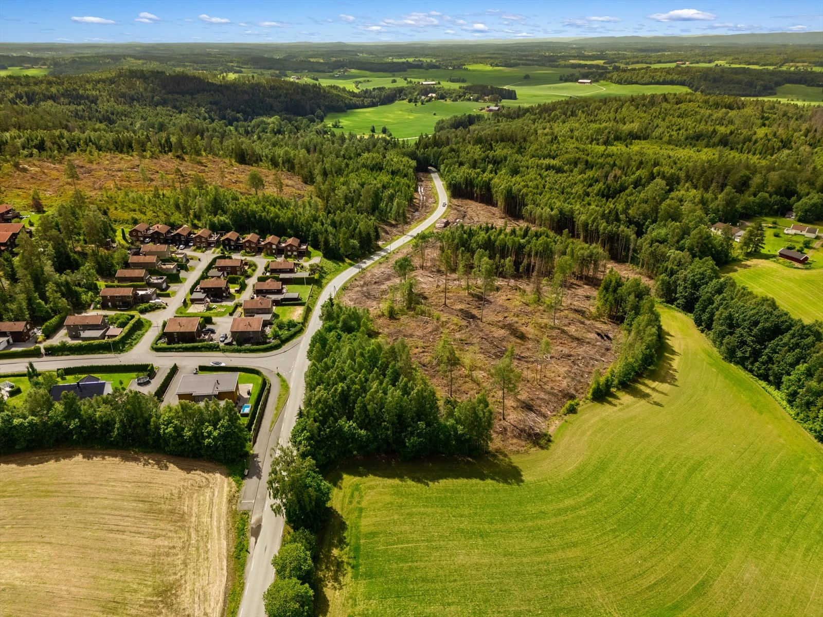 Dronefoto Galleribilde