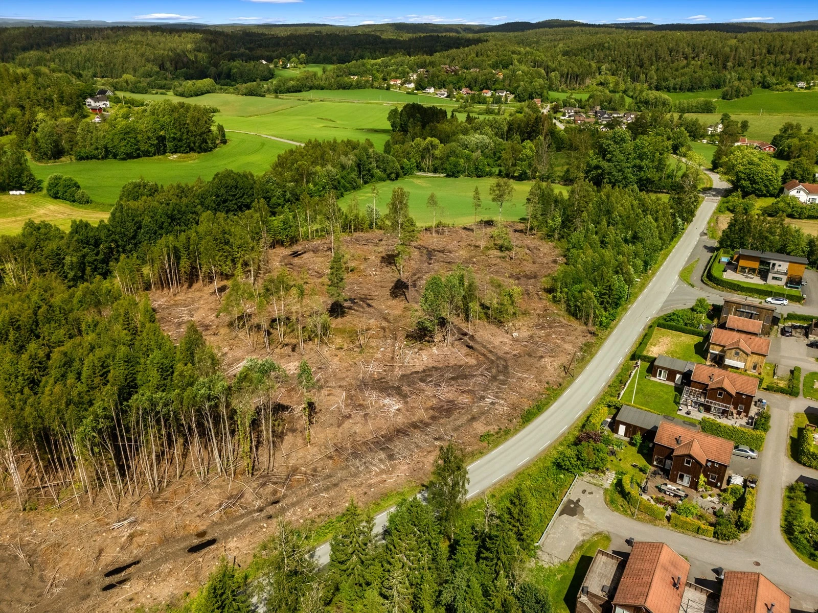 Dronefoto Galleribilde