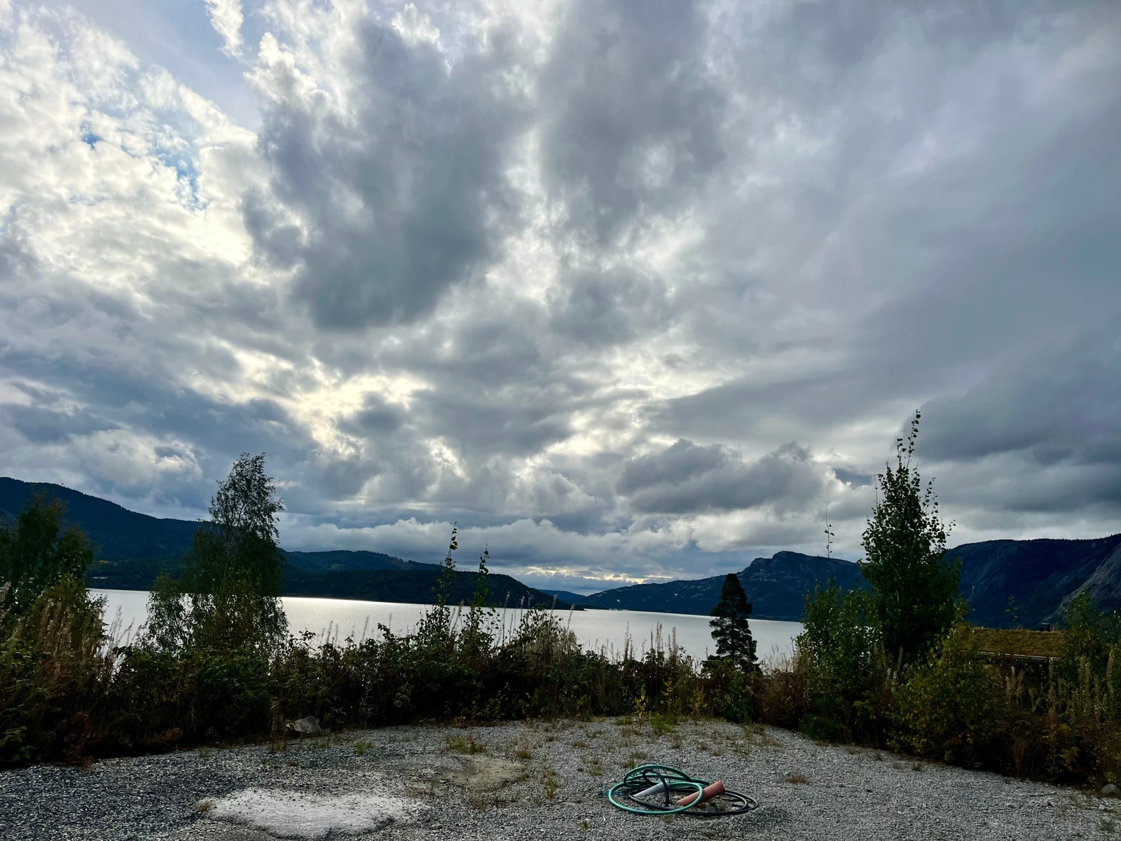 Naurak tomt 3a - utsiktsbilde fra tomten Galleribilde