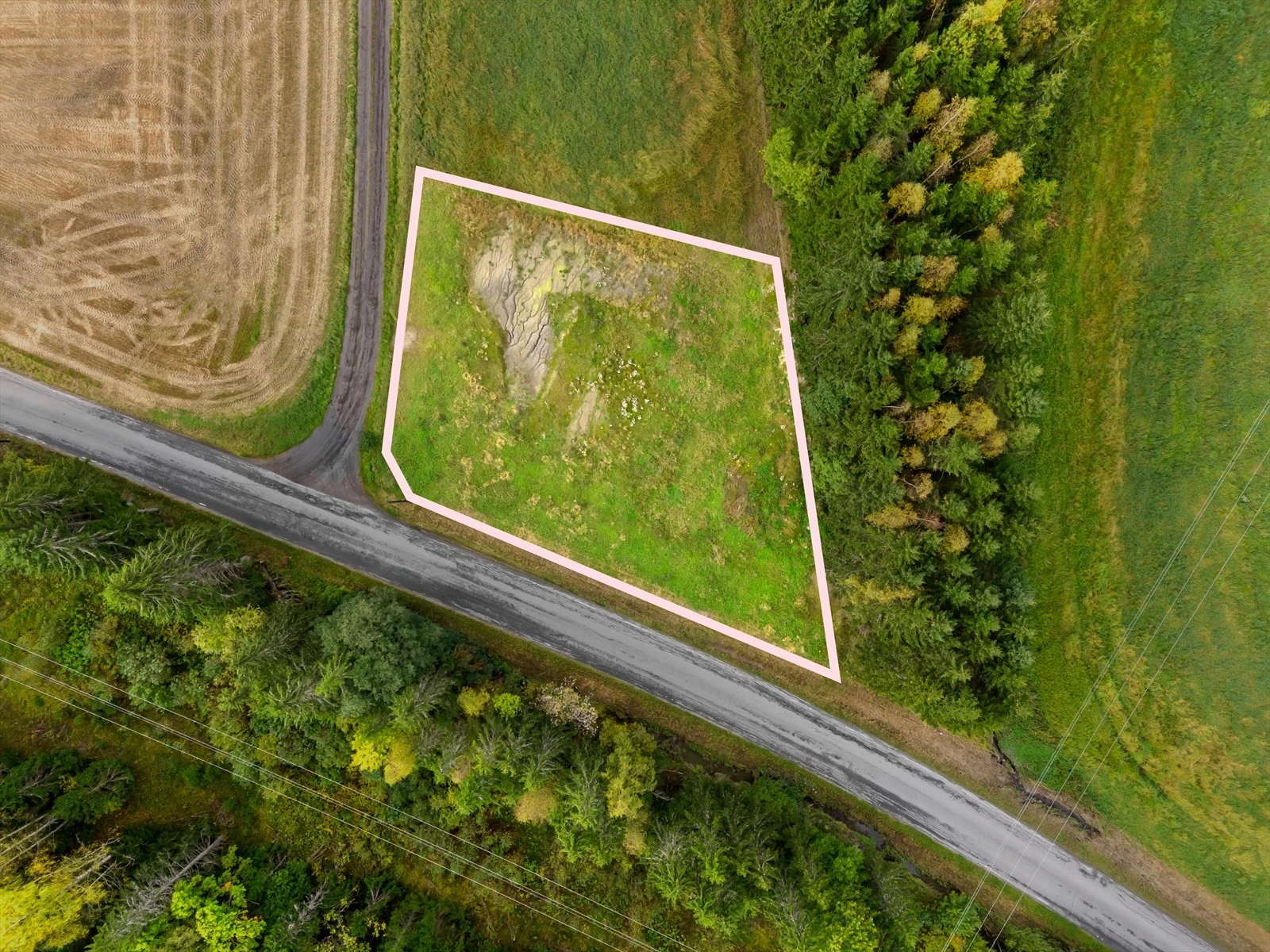 Tomten med ca. tomtegrenser Galleribilde