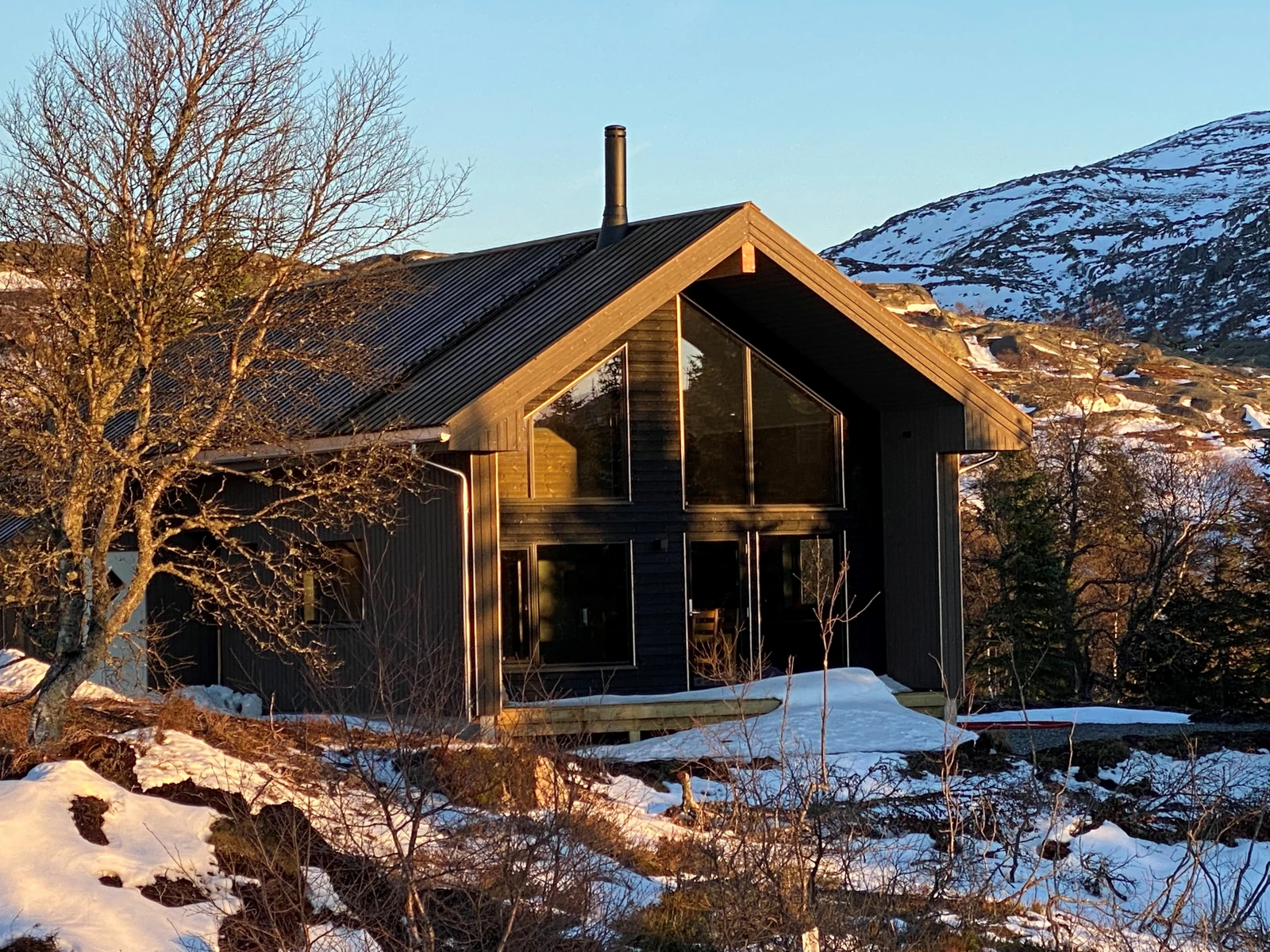 Hyttetypen Dovre, bygget for kunde Galleribilde