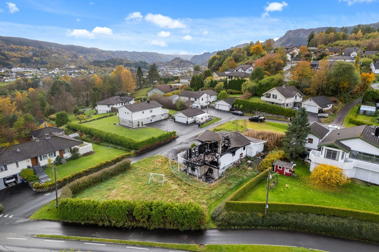 Tomt for salg i Poppelveien/ Hamrebakkene. Galleribilde