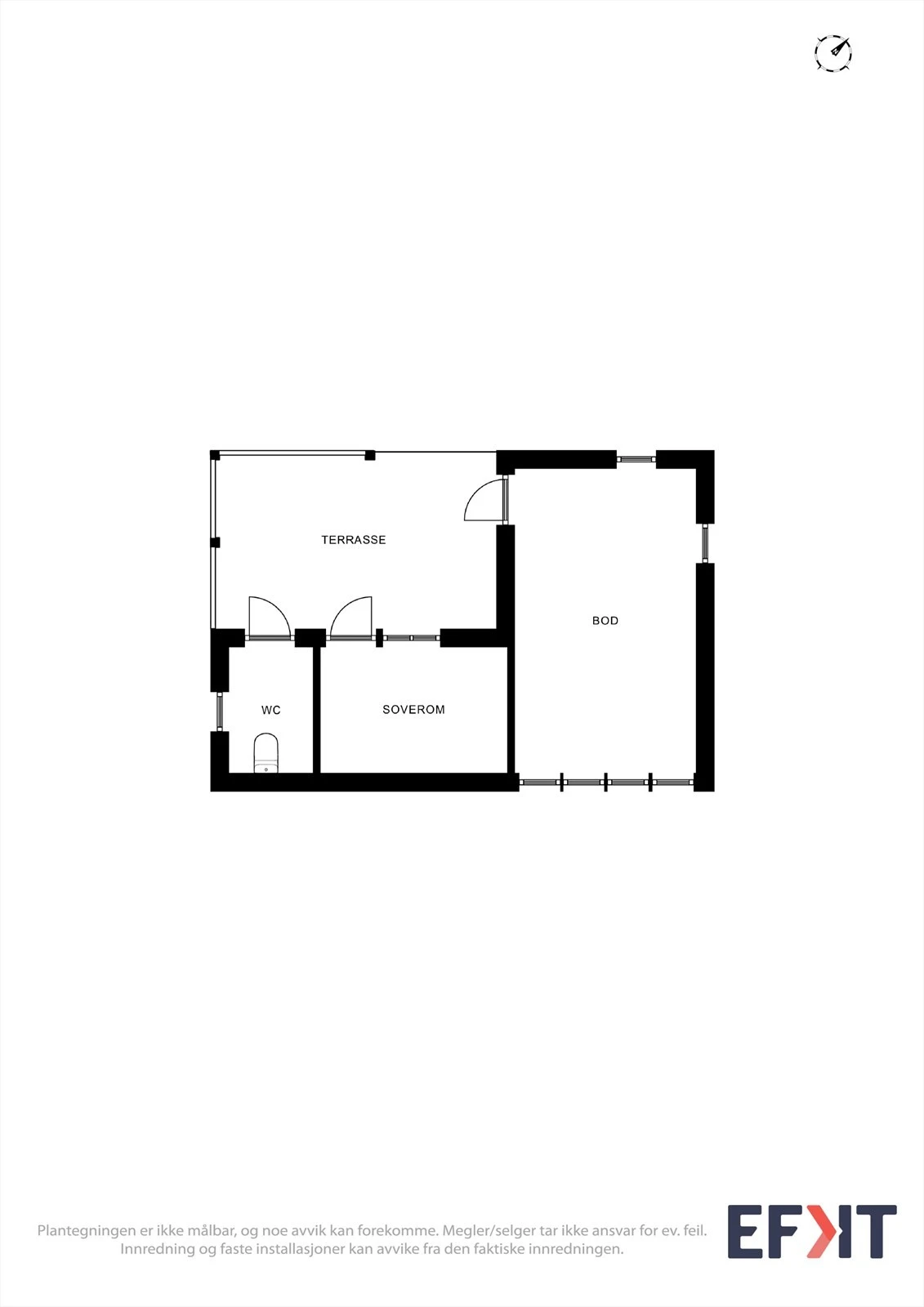 Plantegning anneks Galleribilde