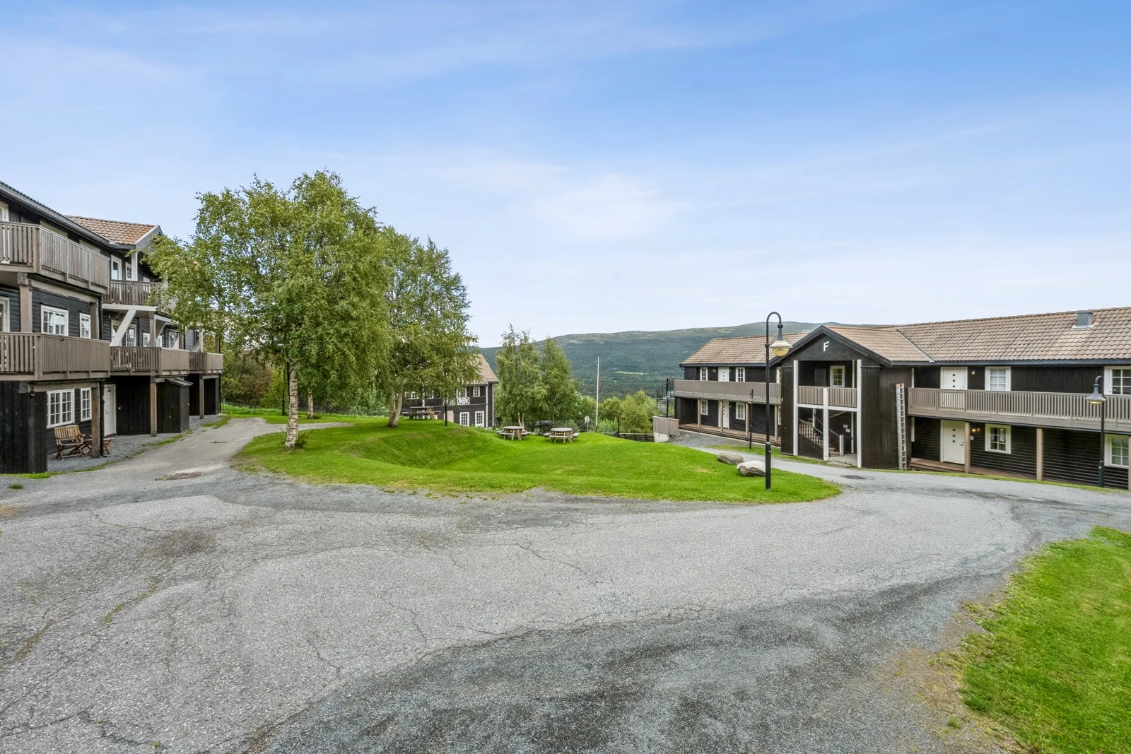 Avstand til nærmeste langrennsløype er ca 100m. Galleribilde