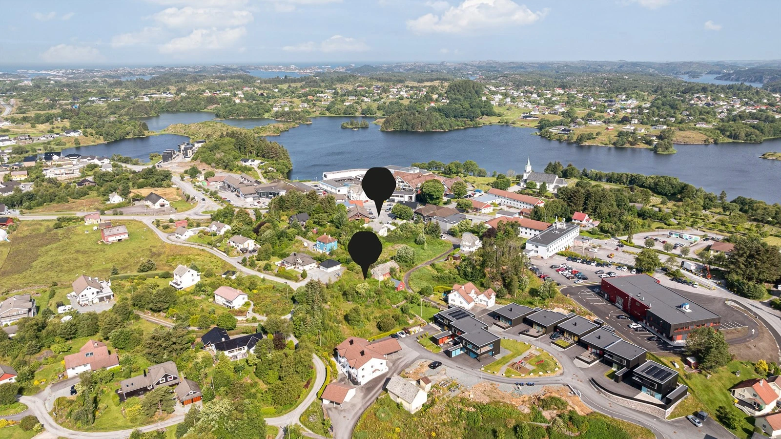 Stort tomteområde i sentrum Galleribilde