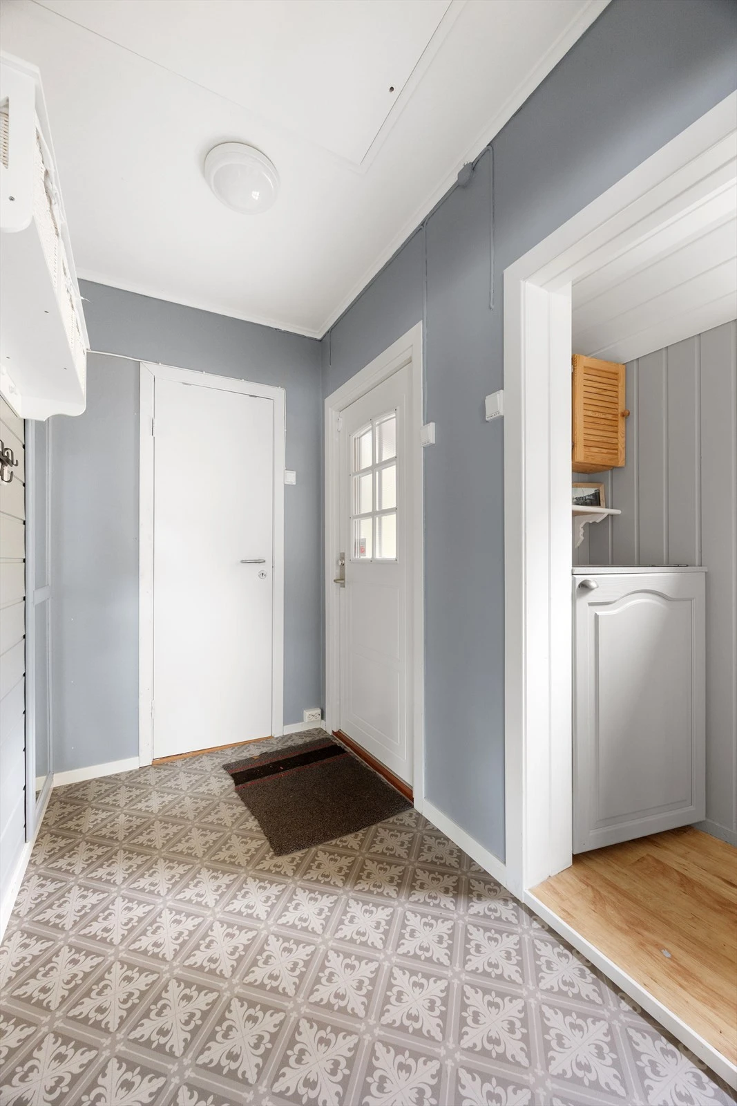 Inngangspartiet er romslig. Galleribilde