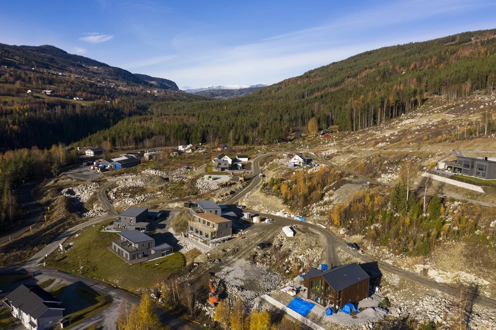 På tomt 1-4 er det bygget flermannsboliger som har vært populærer! Galleribilde