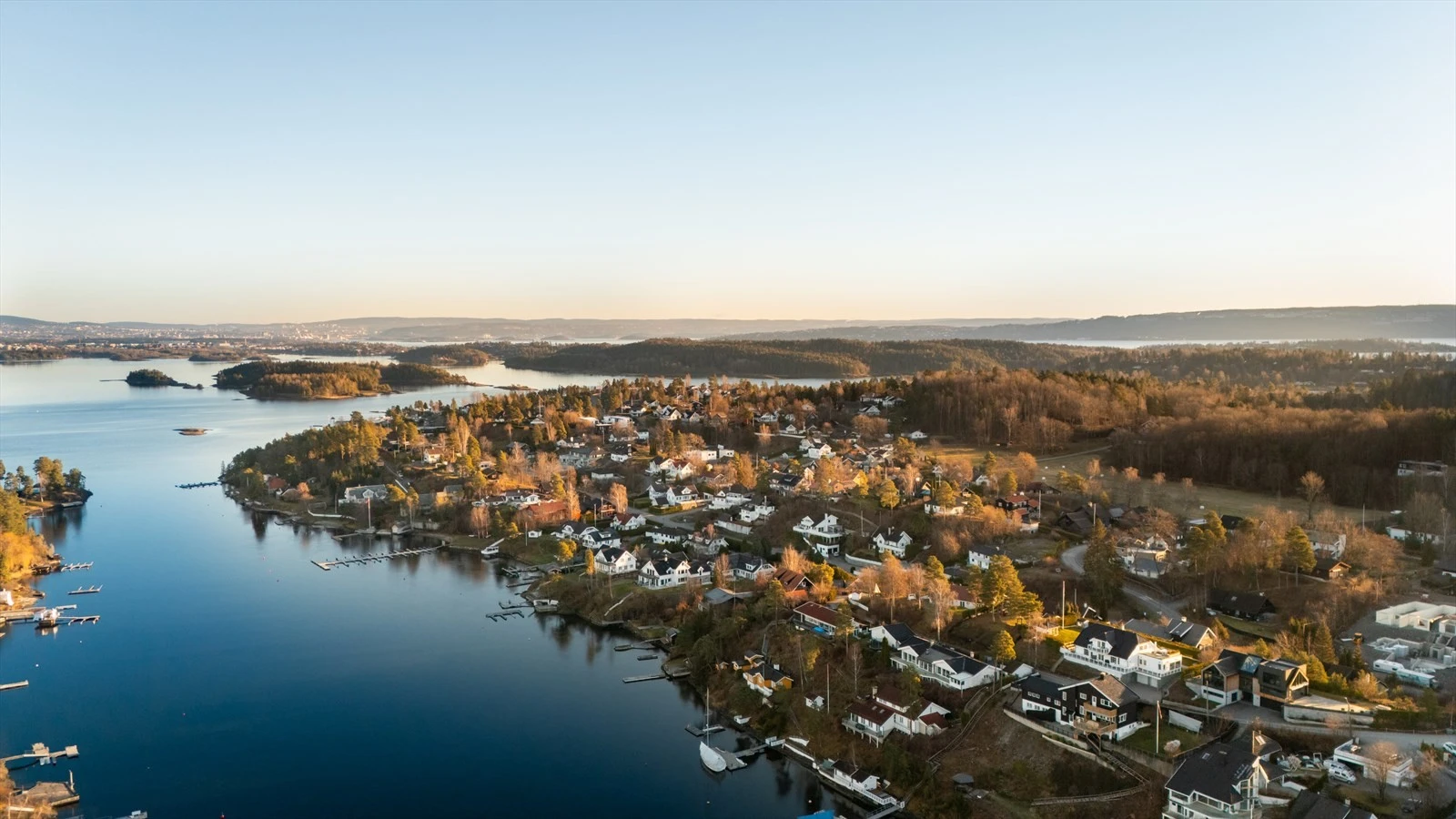 Nesøya er et populært og familievennlig boligområde. Galleribilde