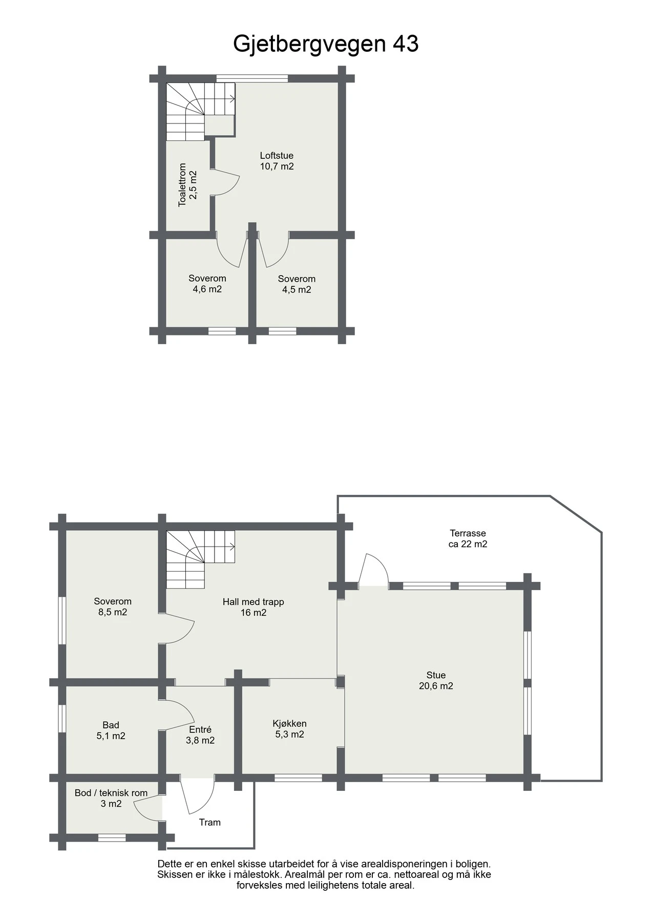 Planskisse. Galleribilde