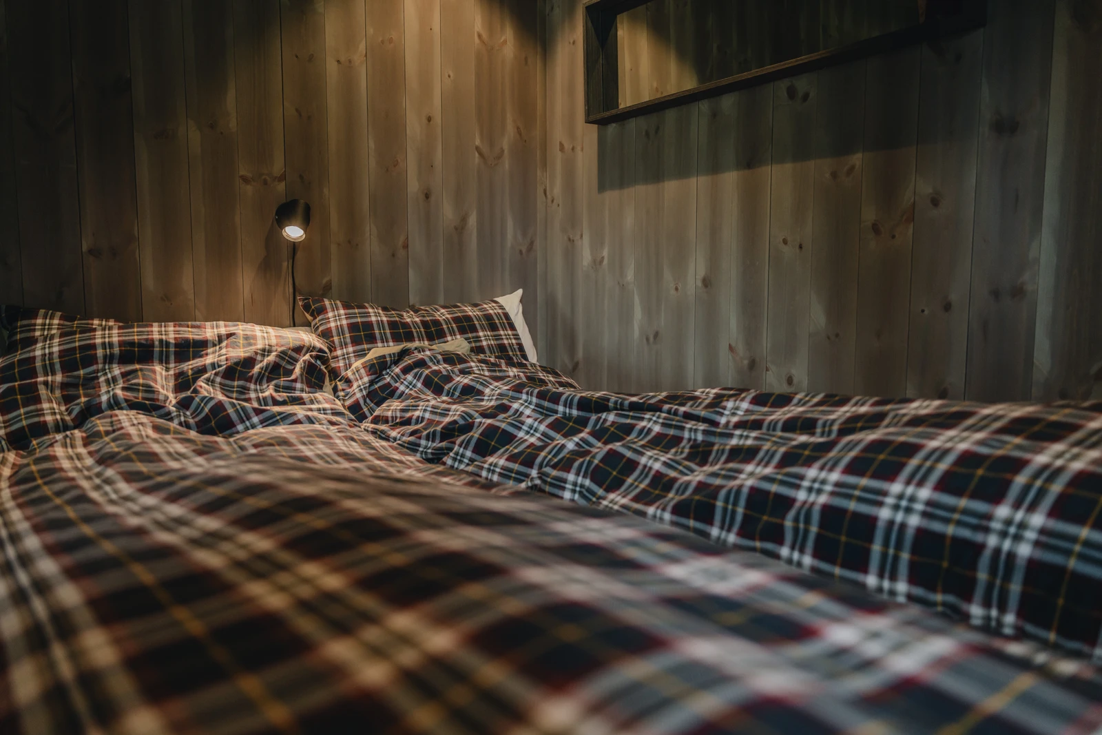 Interiørbilder fra prosjektert hyttemodell (kundetilpasset) Galleribilde