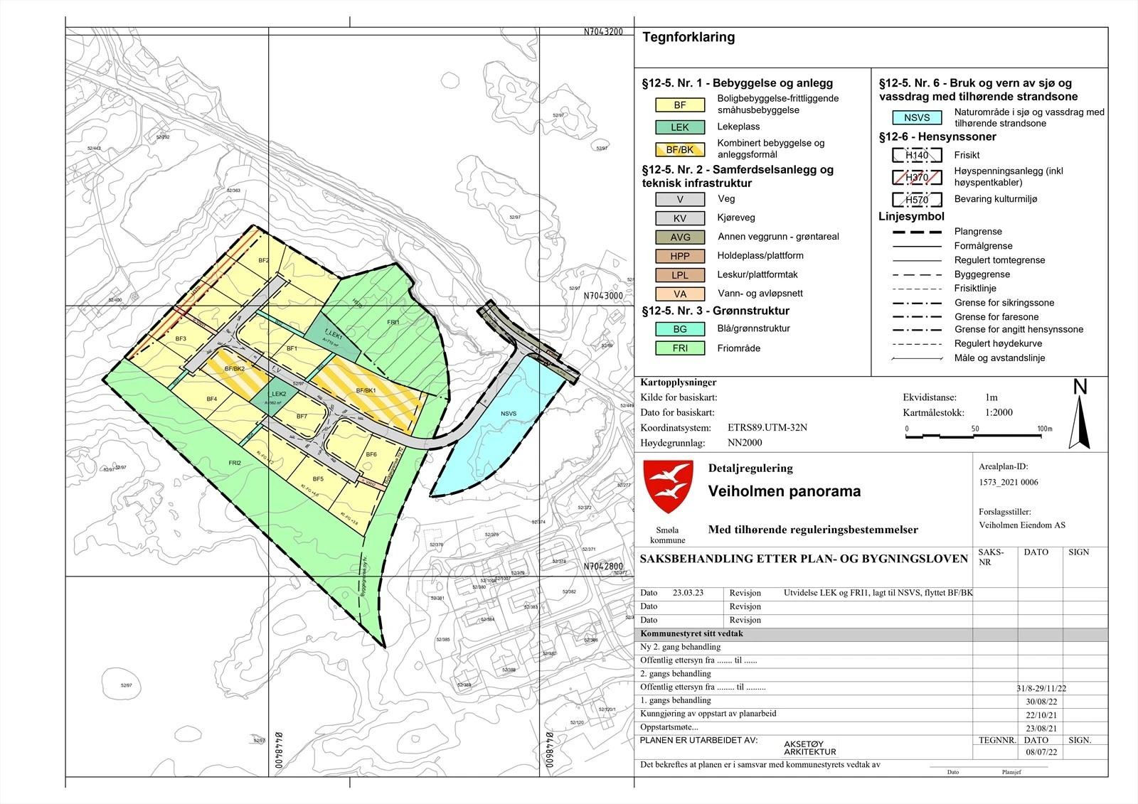 Plankart Galleribilde
