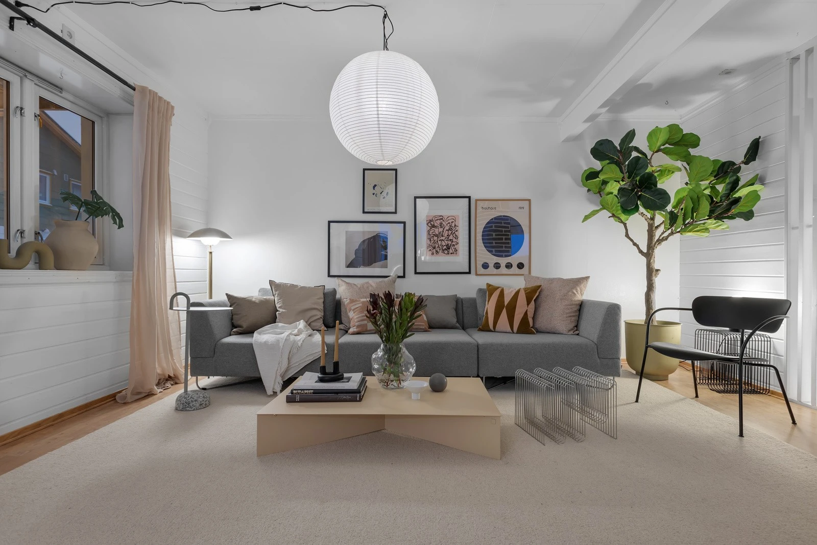 Koselig dagligstue Galleribilde