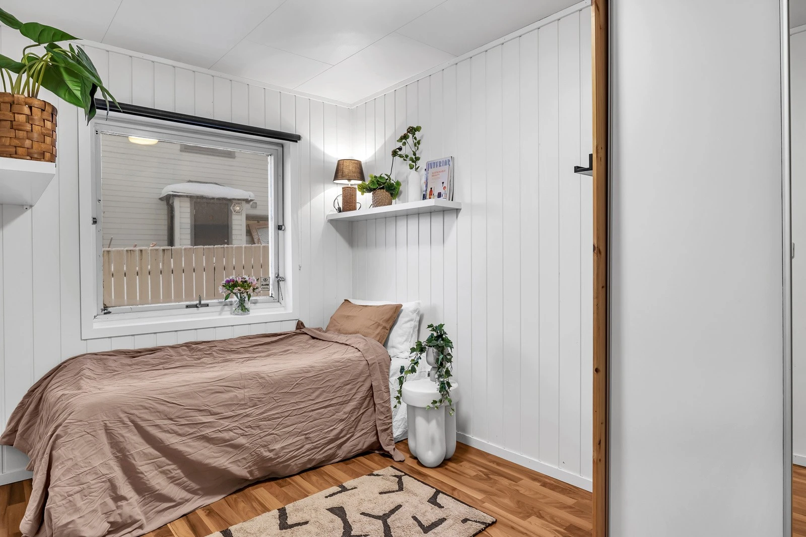 Soverom 1 er plassert mot inngangspartiet og er på ca. 8m2 Galleribilde