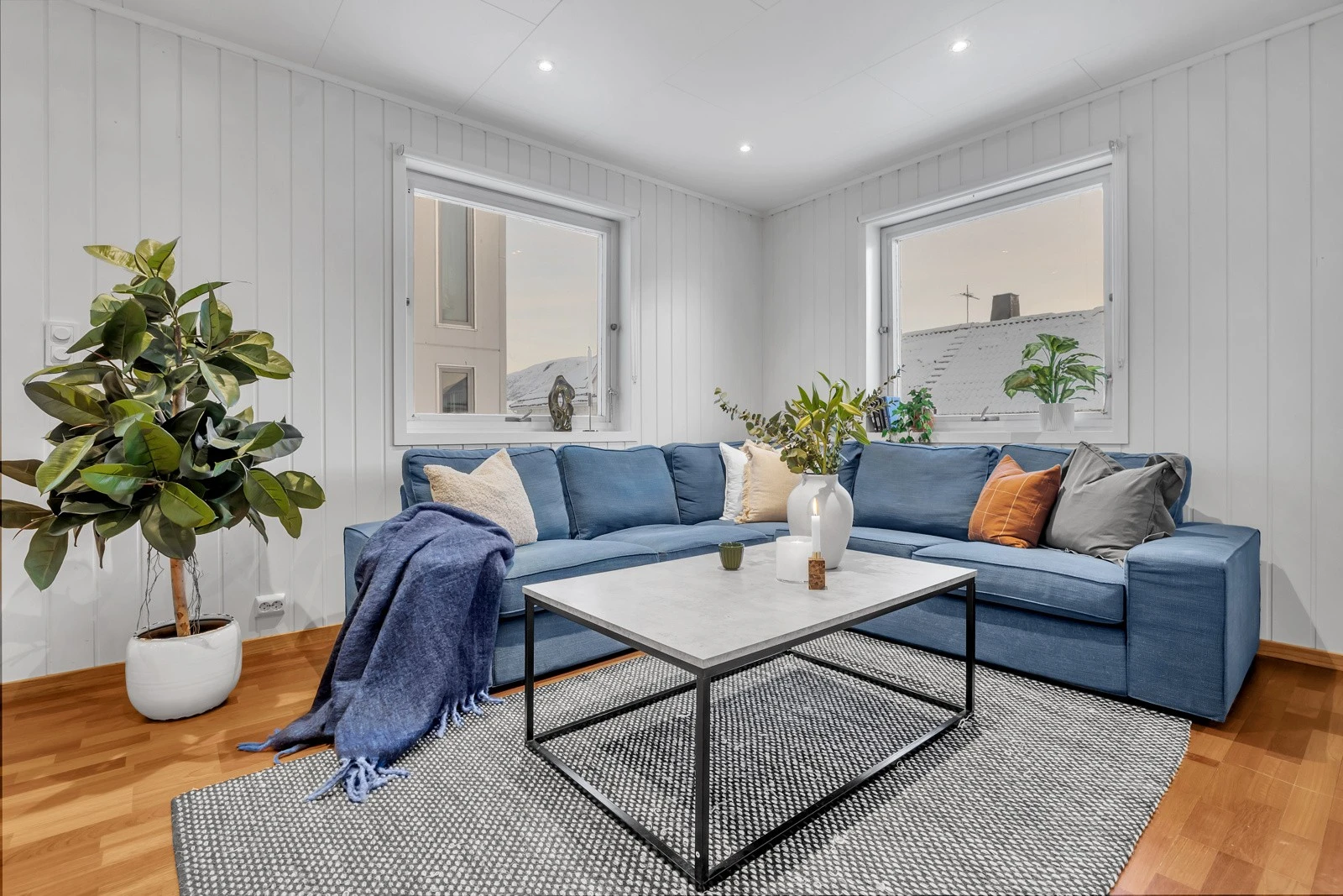 Her finner du plass til stor sofa Galleribilde