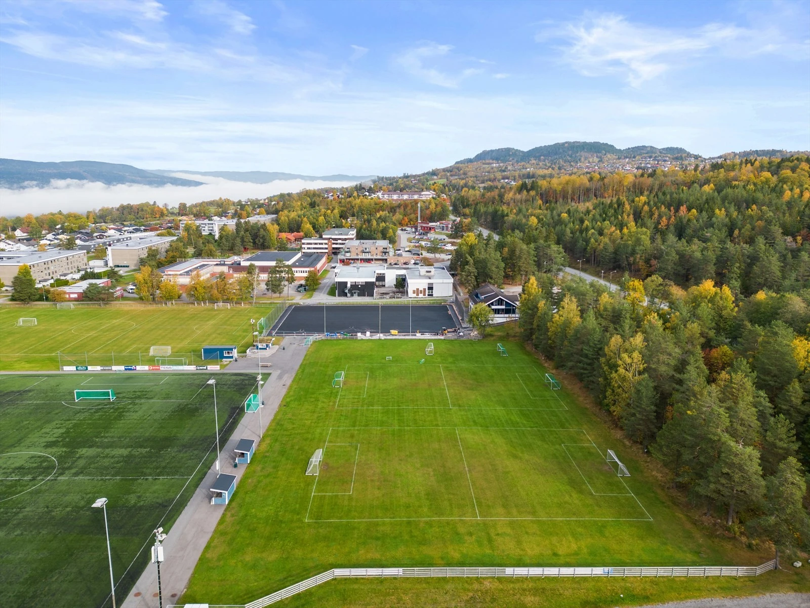 Tranby idrettspark. Galleribilde