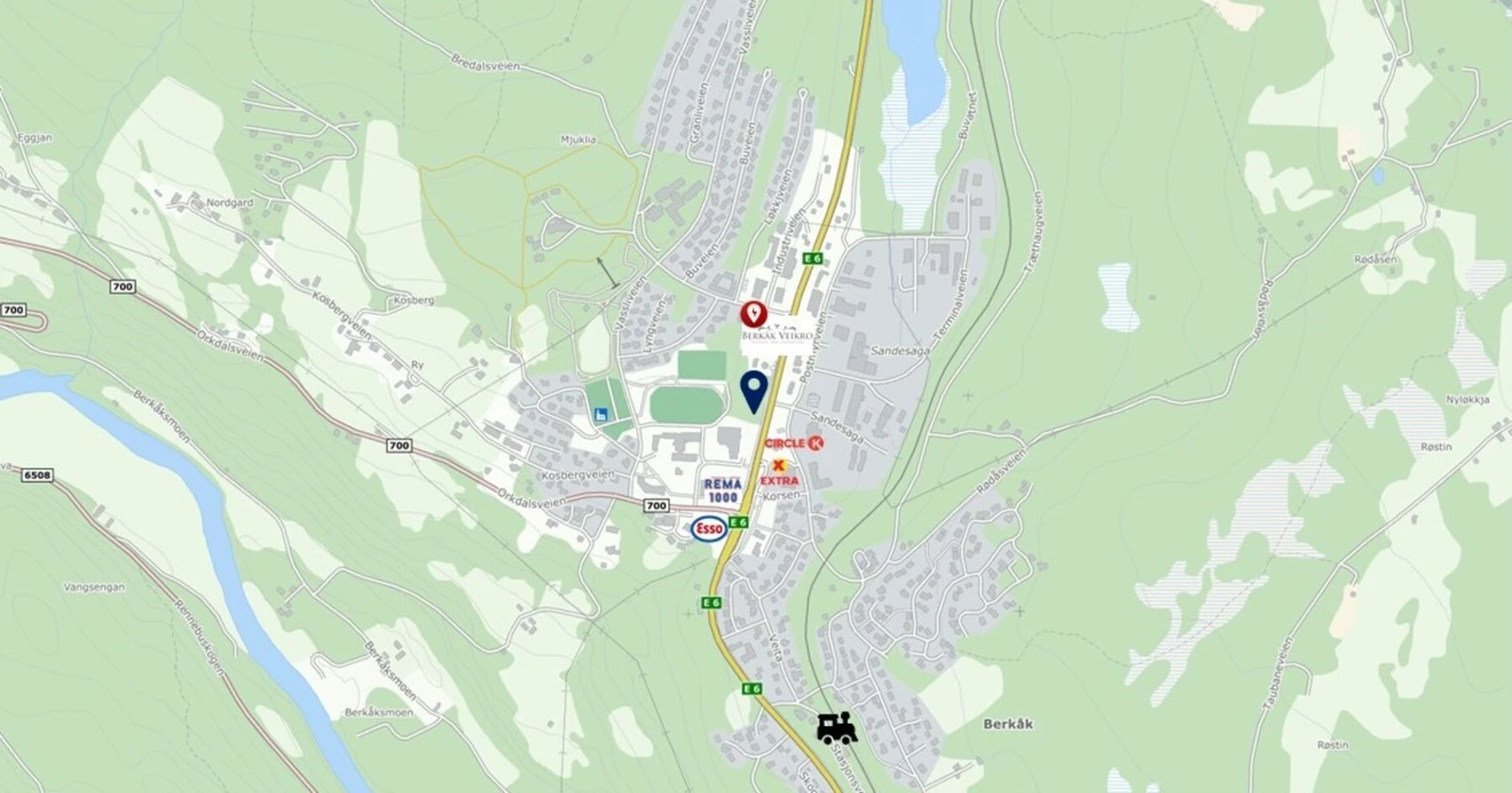 Beliggenhet / Oversiktskart Galleribilde