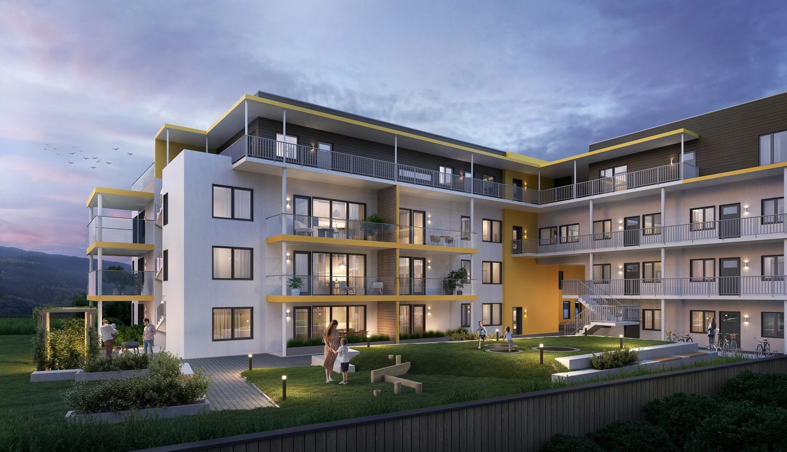 Bredt utvalg i flotte områder med oppgåtte turstier, samt oppkjørte skiløyper om vinteren. Galleribilde