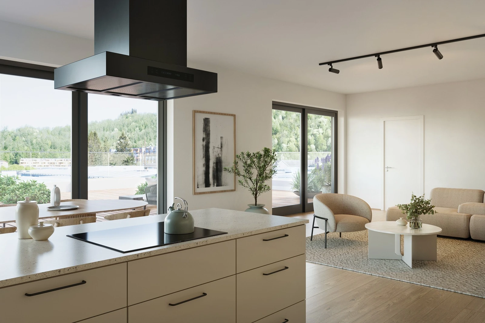 God nyboligstandard med bla. vannbåren gulvvarme. Galleribilde