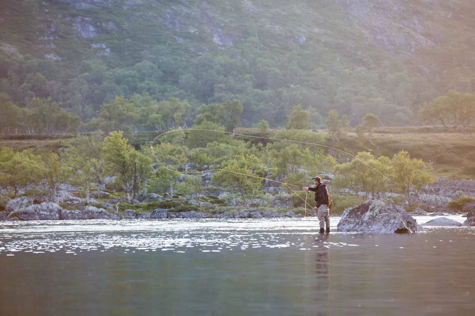 Mange muligheter for fisking i nærområdet Galleribilde