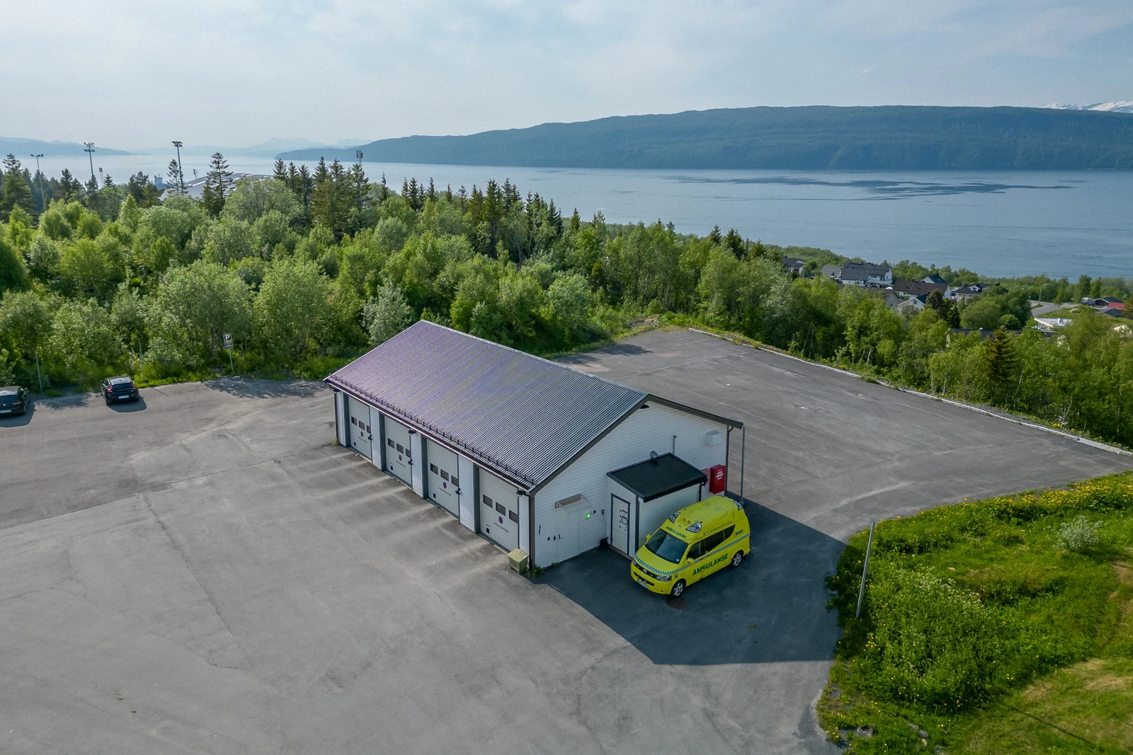 Ambulanse-garasje (dagens bebyggelse) Galleribilde