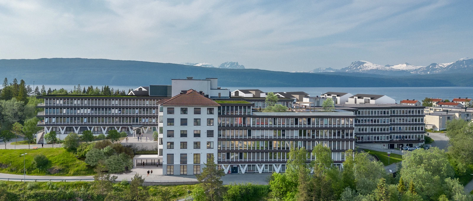 Hovedbygning, eksempel på ny bruk (fra mulighetsstudie) Galleribilde