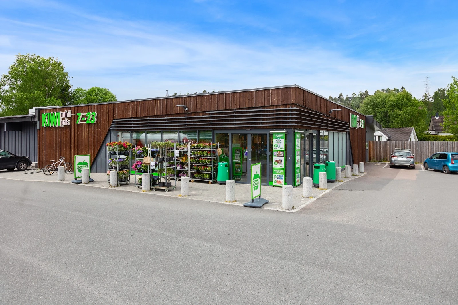 Kiwiforretning i Bødalen, kun 5-10 minutters gange fra tomten Galleribilde