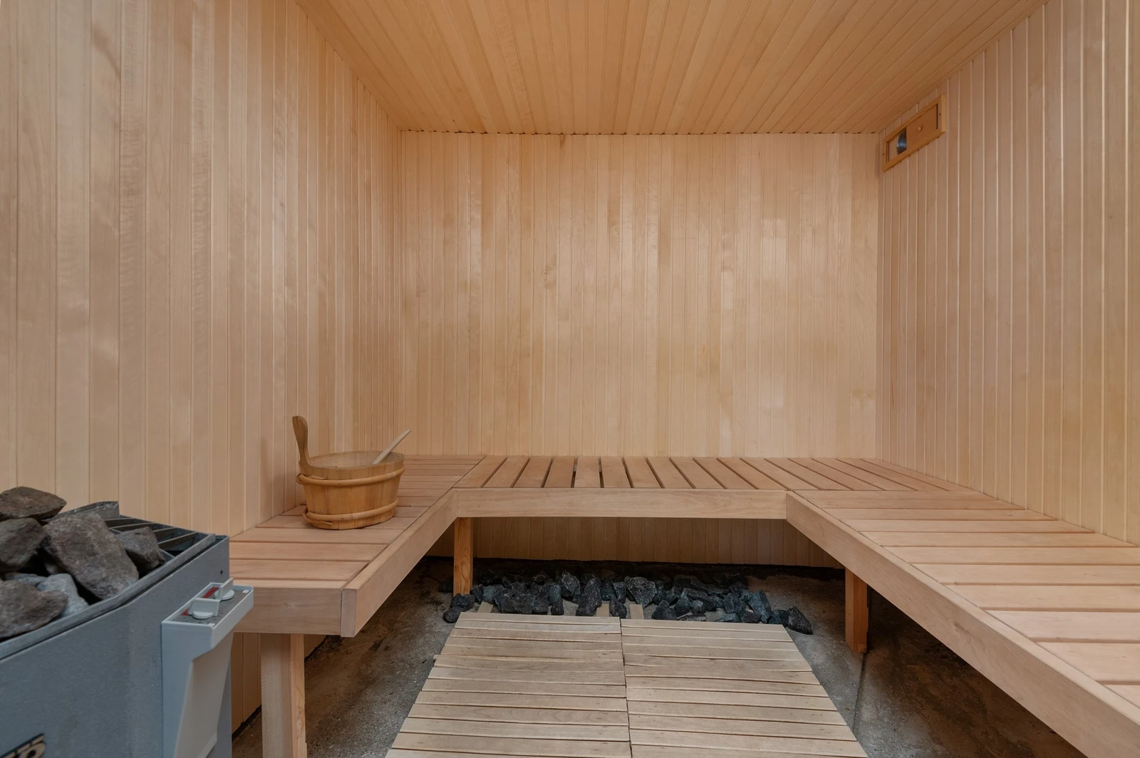 Badstue i første etasje. Galleribilde