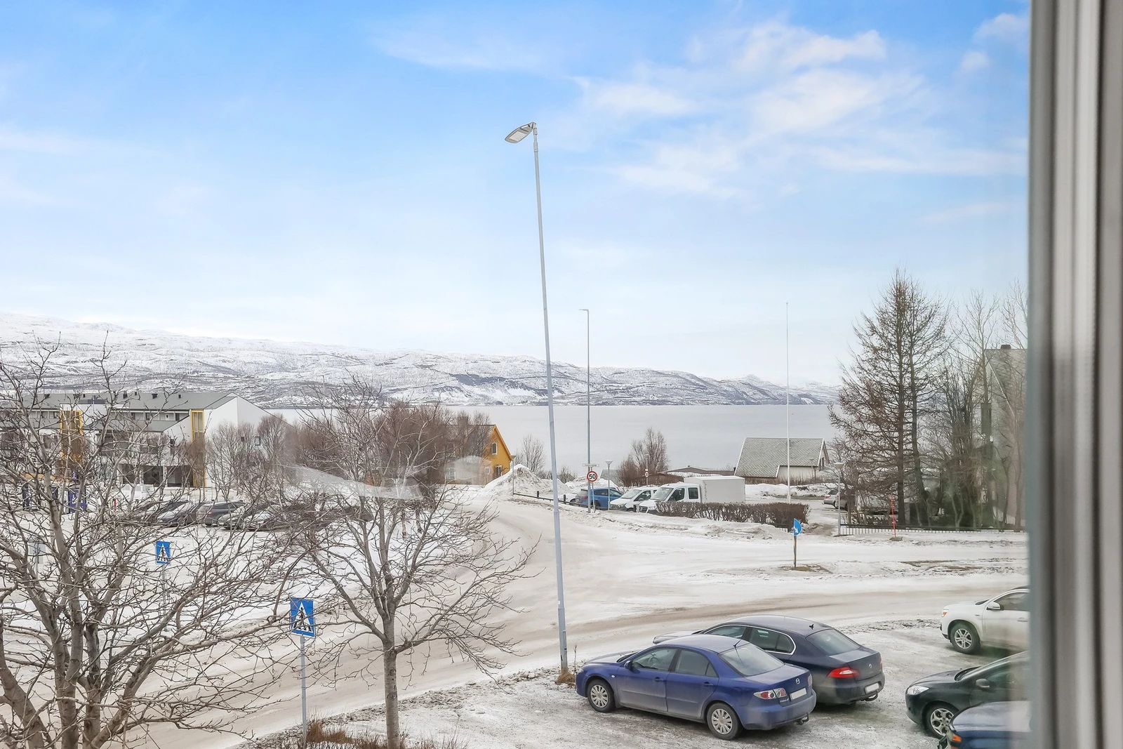 Utsikt fra spiserom Galleribilde