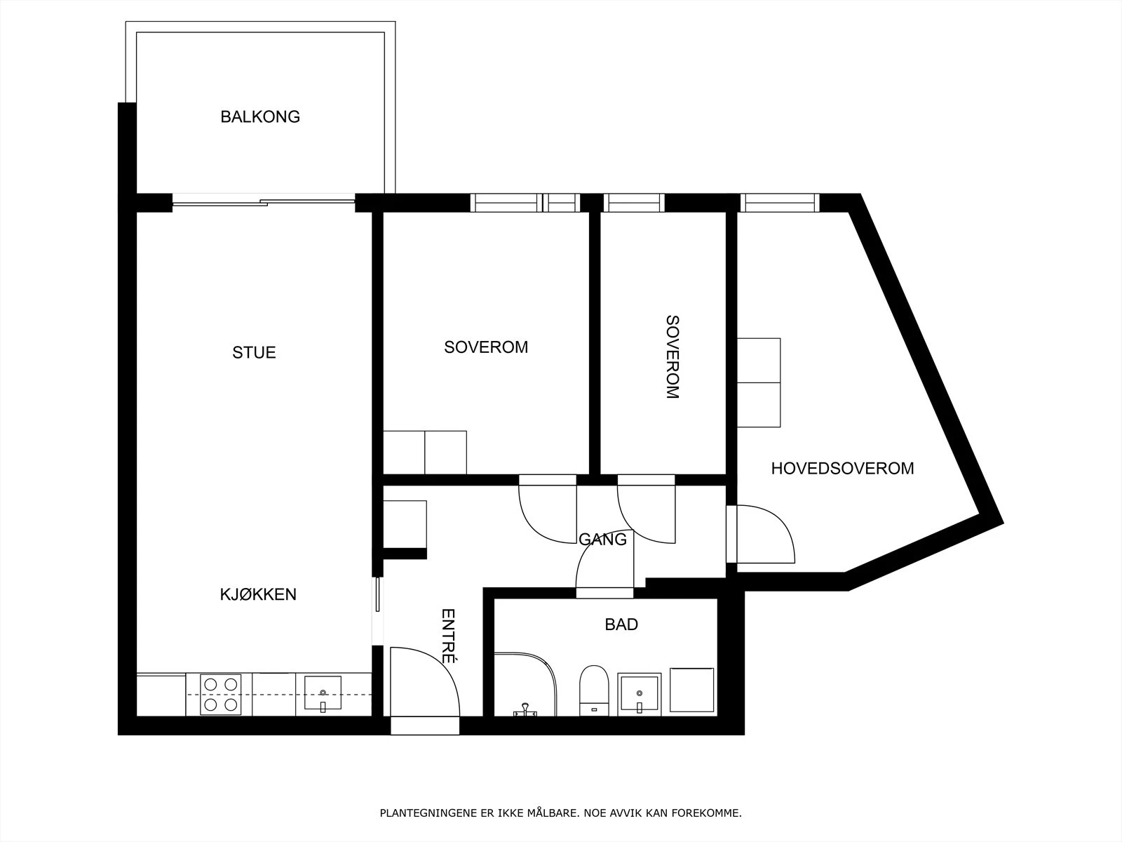 Plantegning. Galleribilde