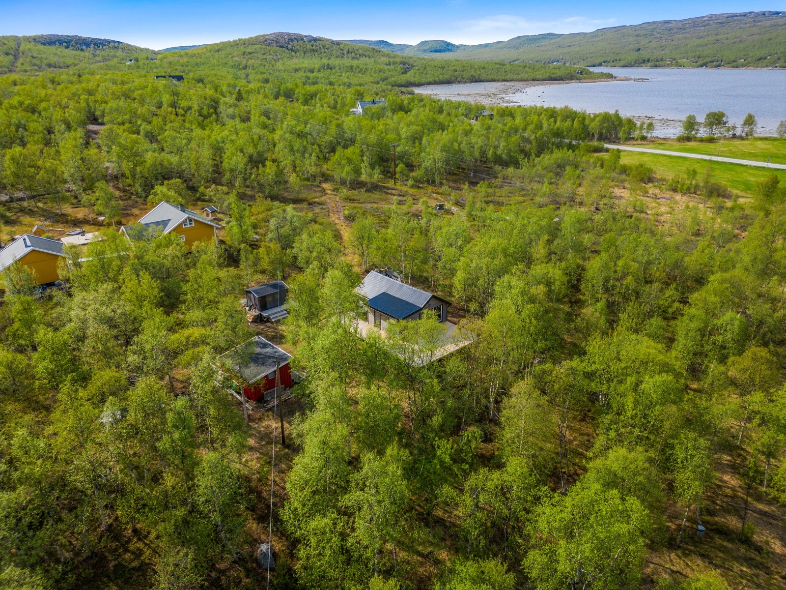 Oversiktsbilde mot Jarfjordbotn Galleribilde