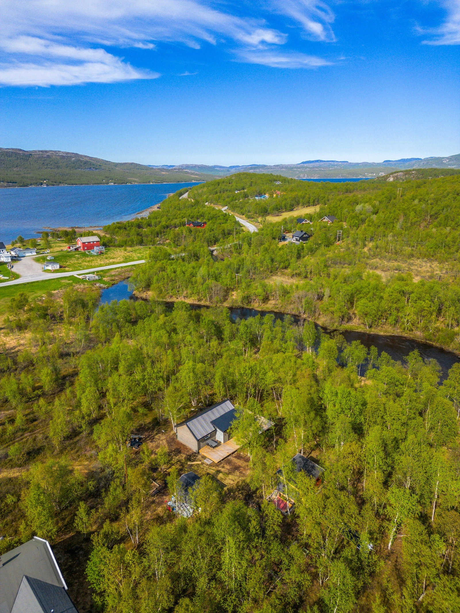 Oversiktsbilde mot Jarfjorden Galleribilde