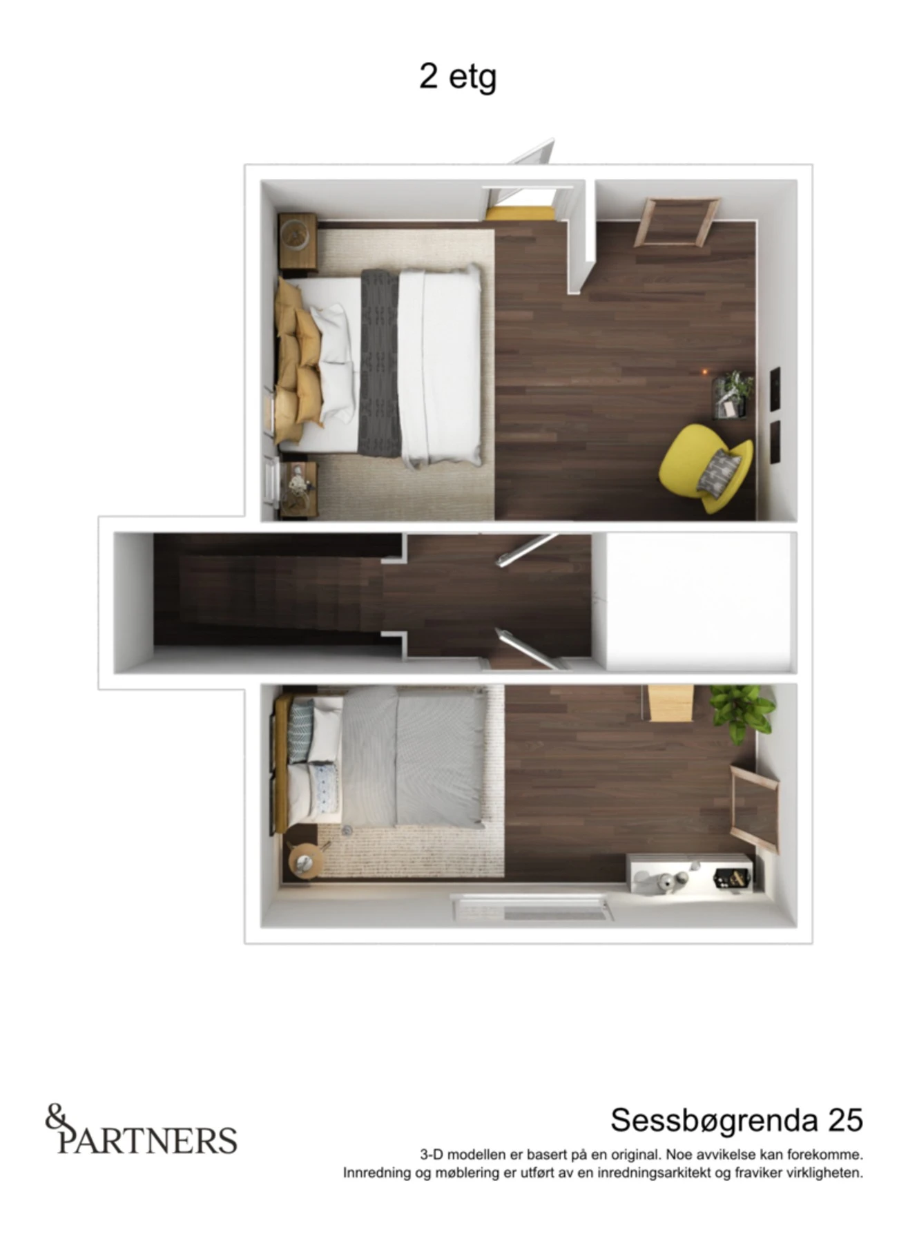 Planskisse Galleribilde