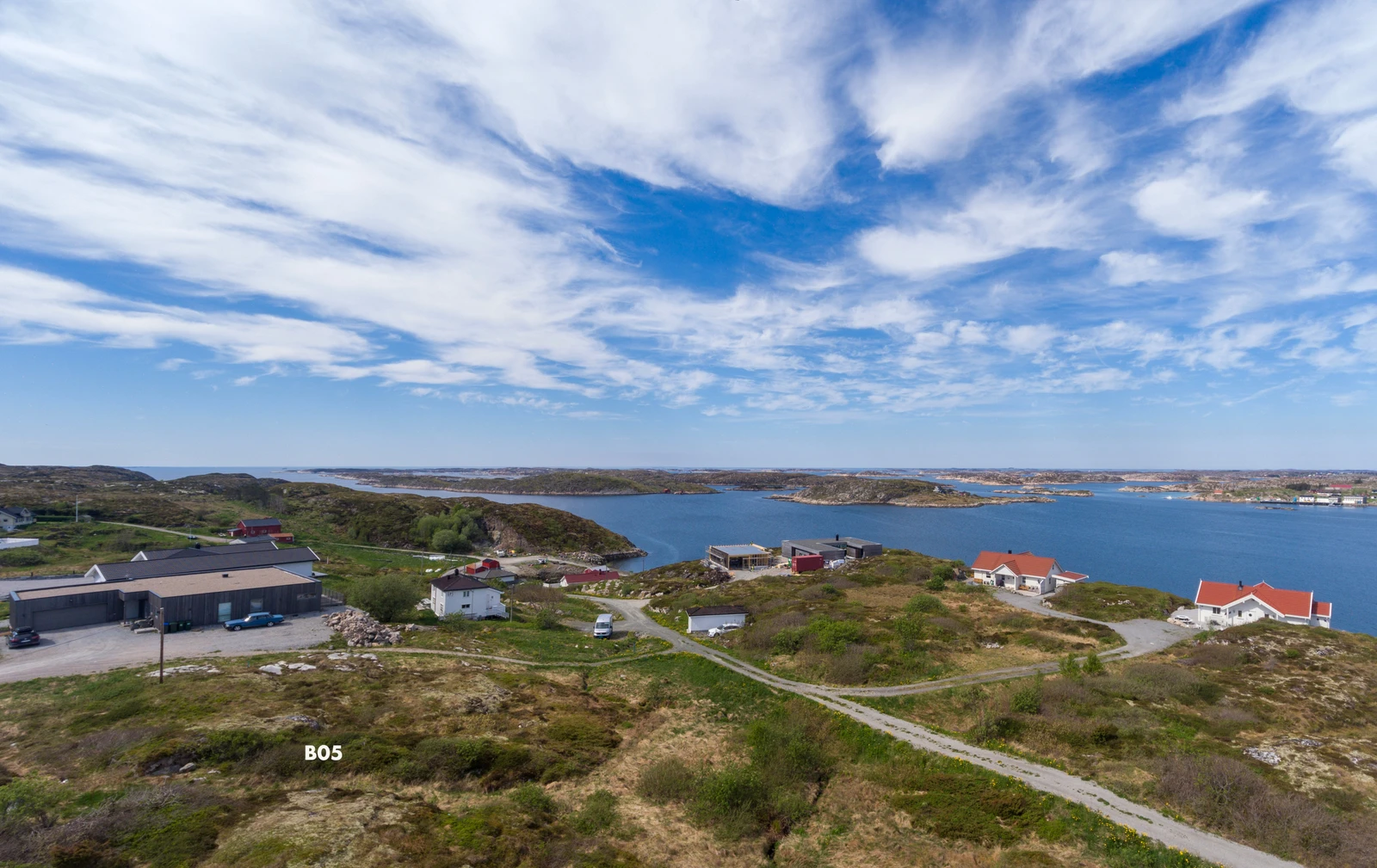 Grindfaret tilbyr en variert boligmasse, fra eneboliger til rekkehus og leiligheter Galleribilde